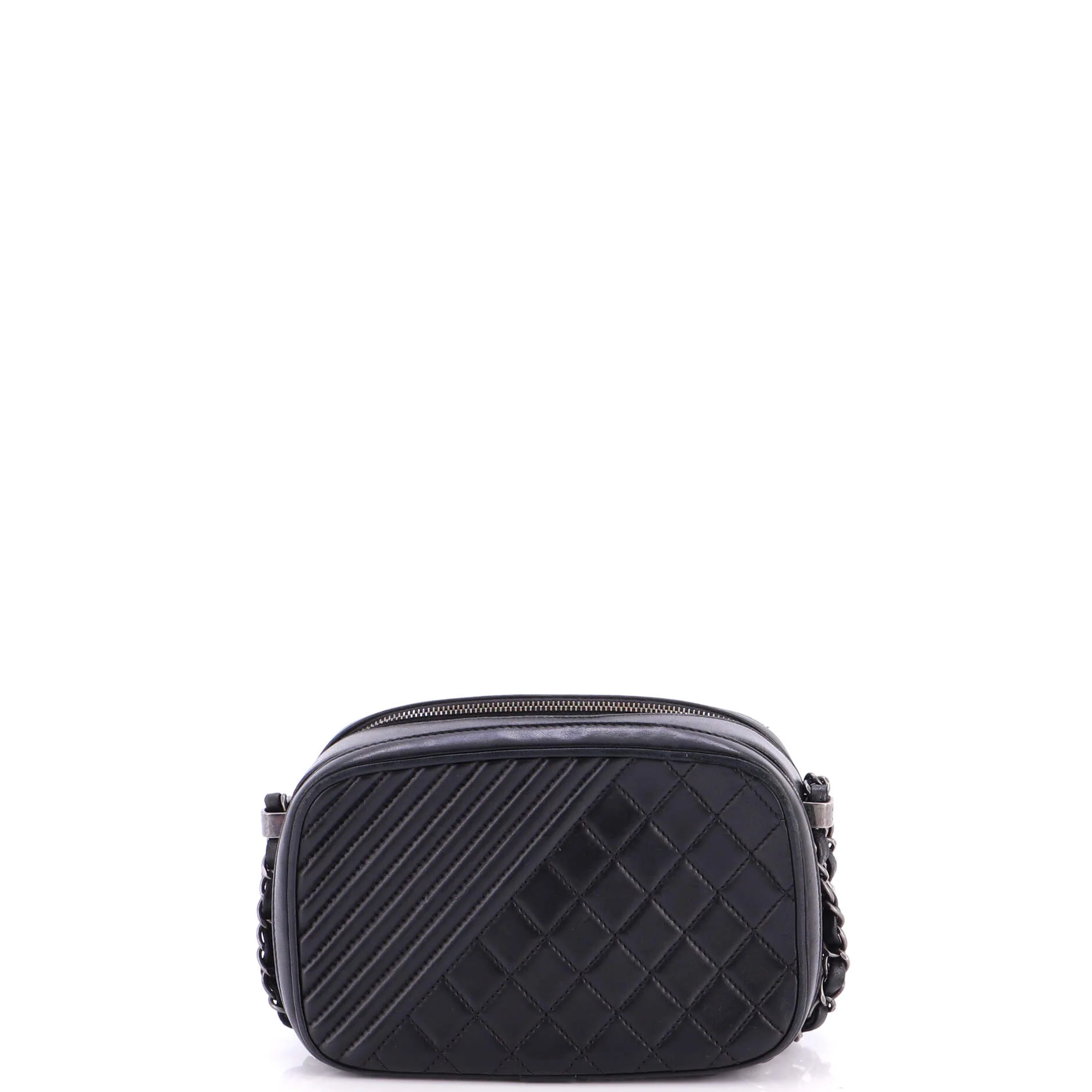 Coco Boy Camera Bag Quilted Leather Small - Image 4