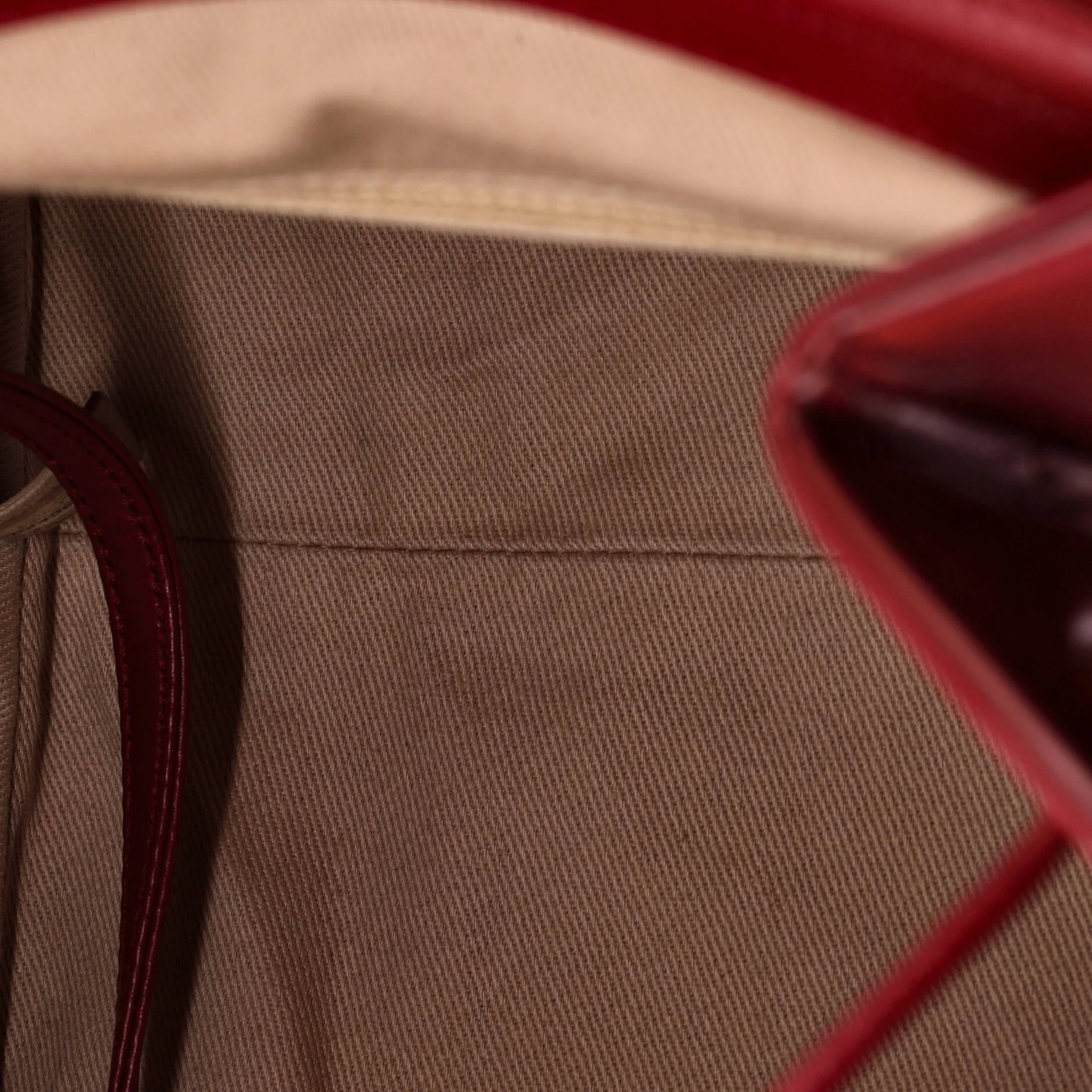 Coco Chevron Backpack Stitched Calfskin Small - Image 5
