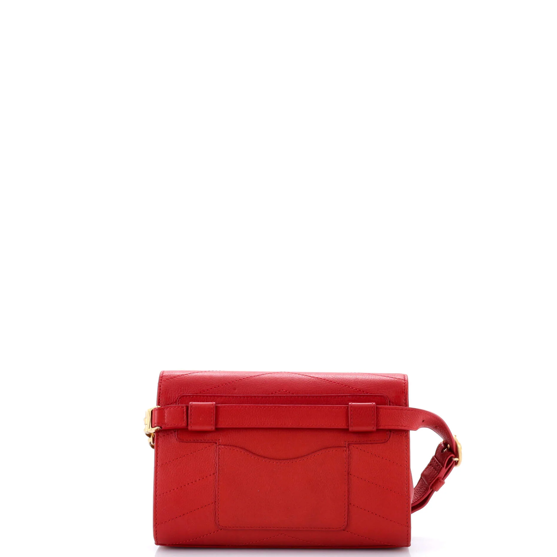 Coco Chevron Waist Bag Stitched Calfskin - Image 3