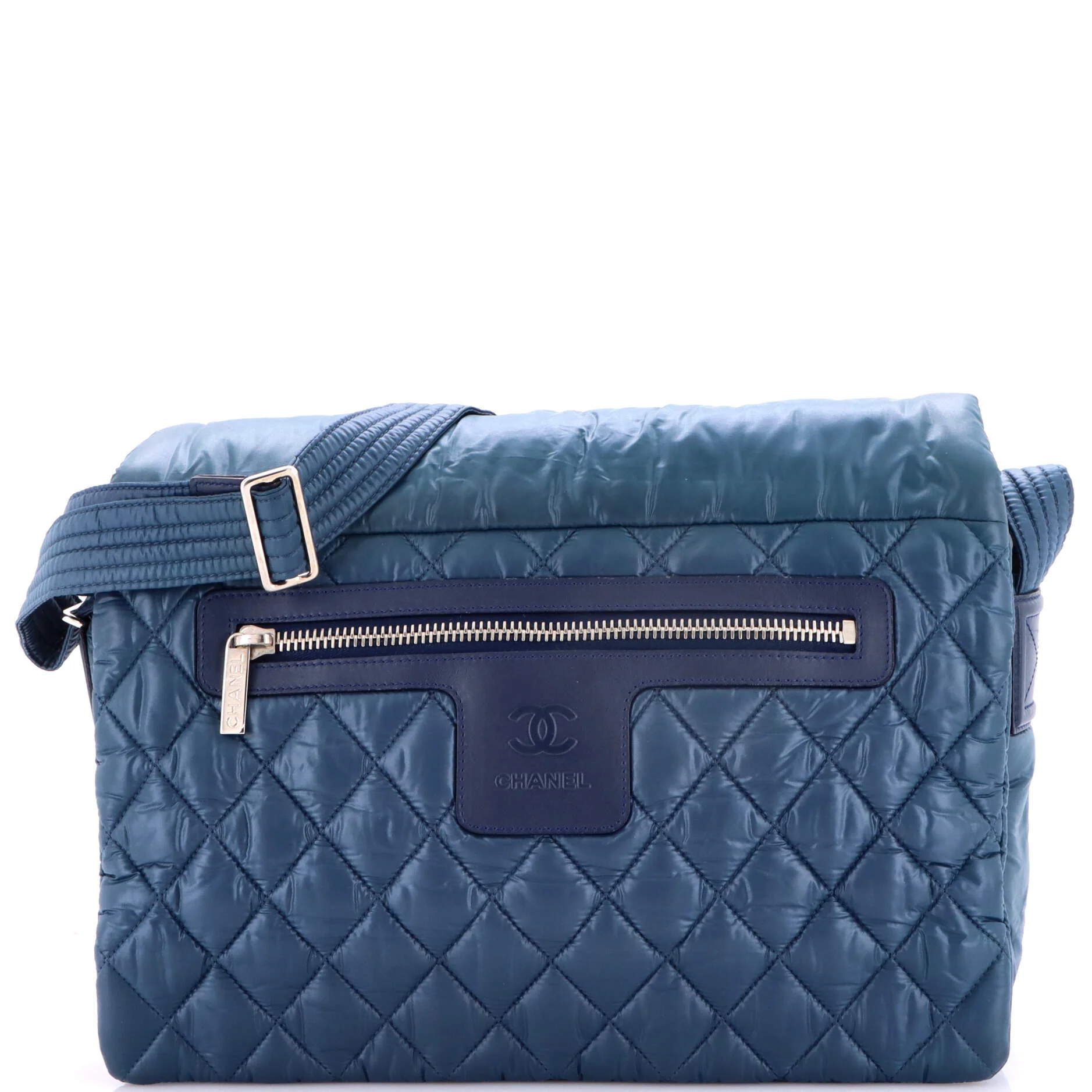 Coco Cocoon Messenger Bag Quilted Nylon Large