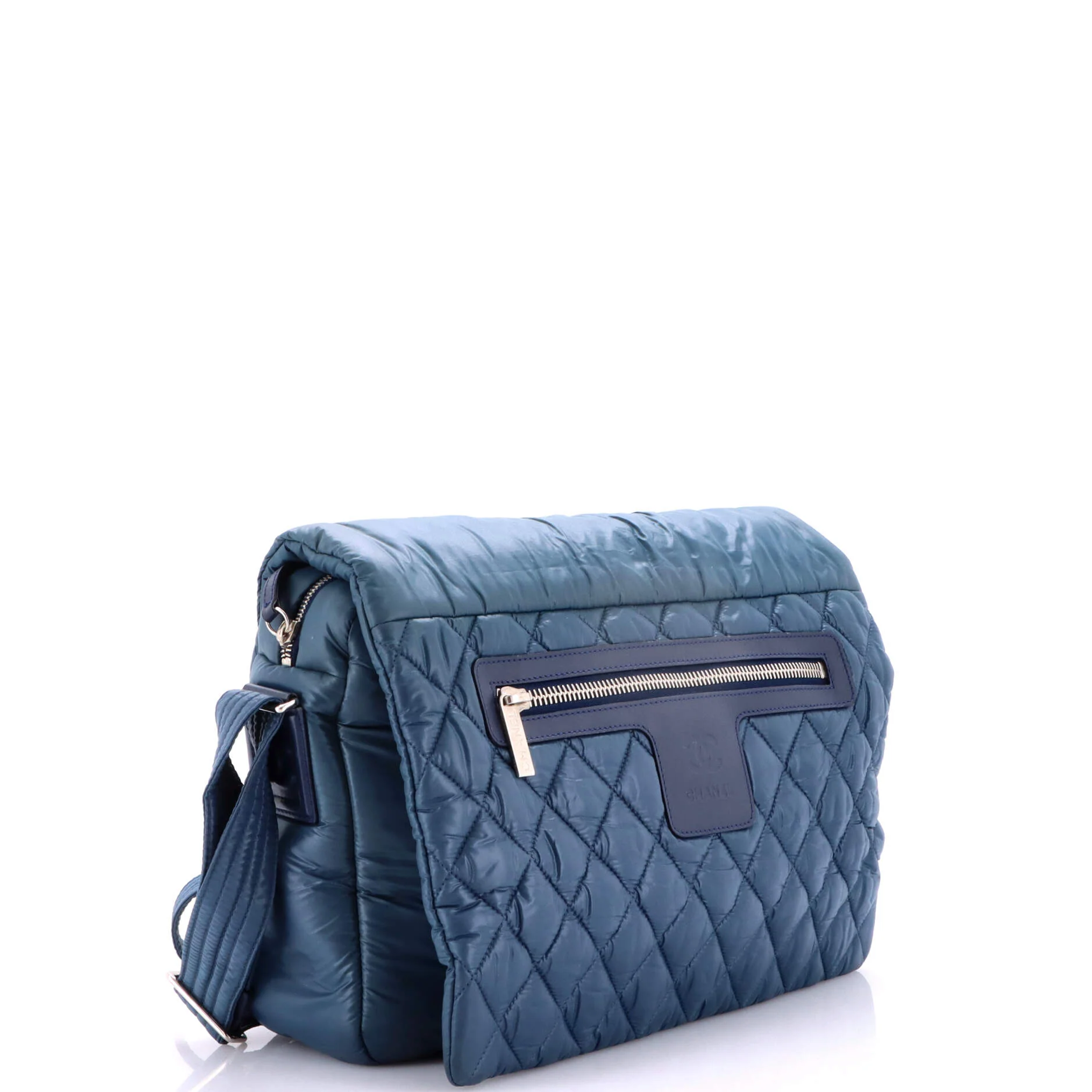 Coco Cocoon Messenger Bag Quilted Nylon Large - Image 2
