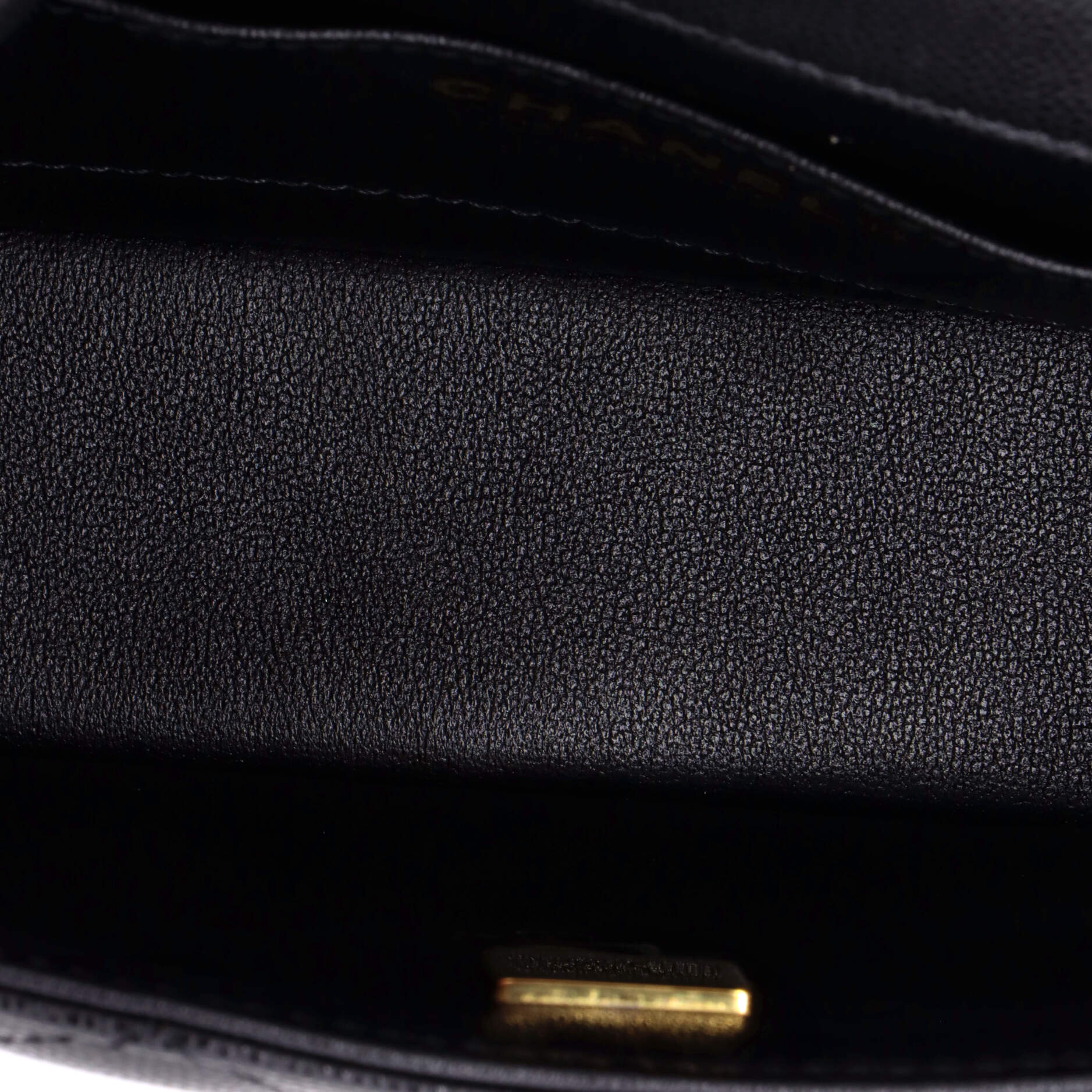 Coco Crush Top Handle Bag Quilted Caviar Mini - Image 5
