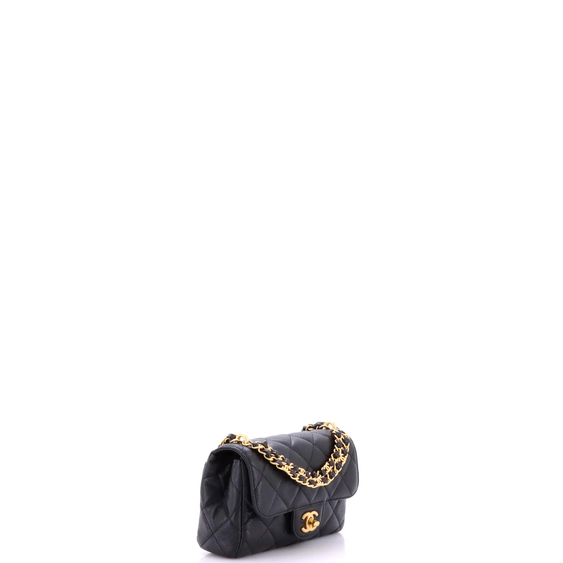 Coco First Flap Bag Quilted Caviar Nano - Image 2