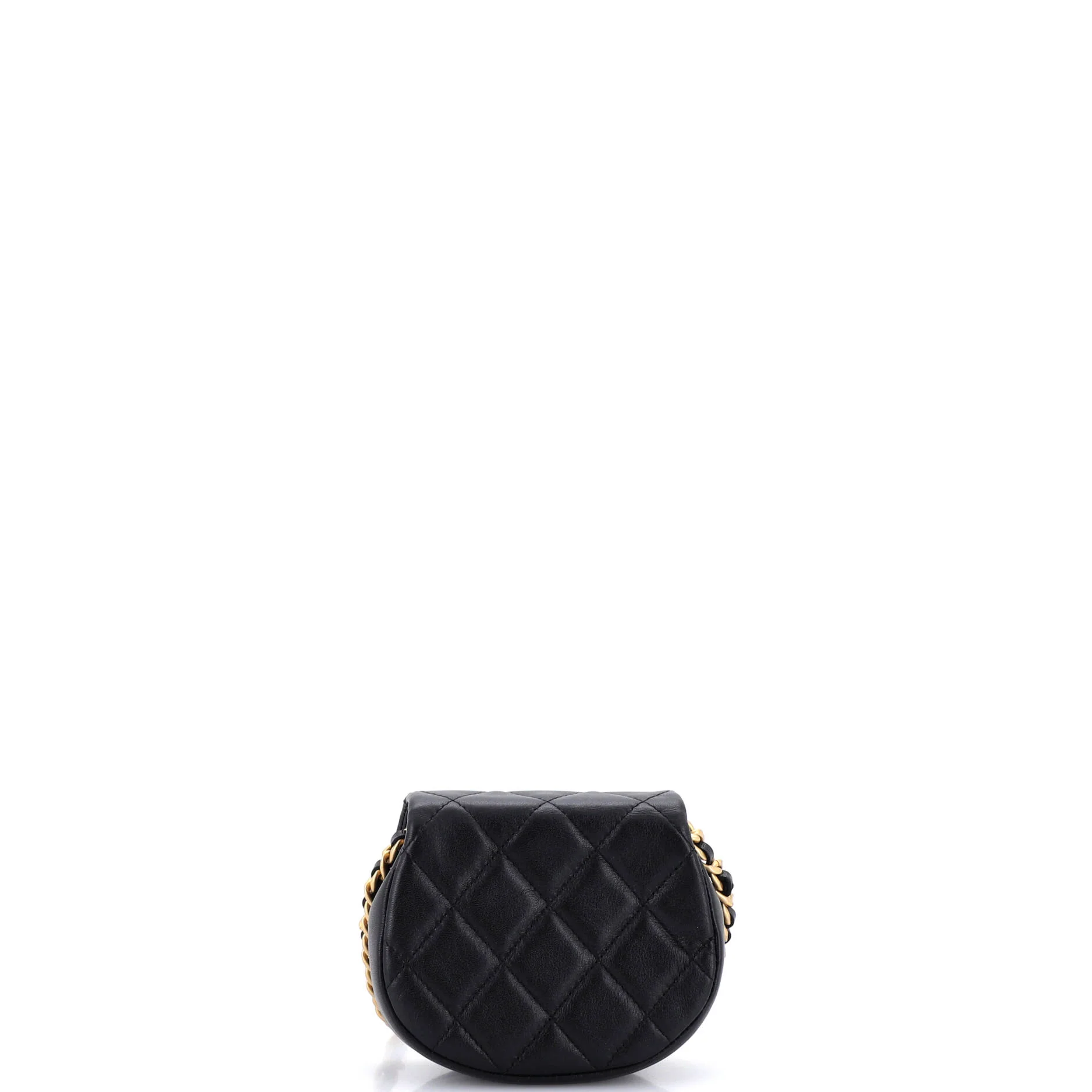 Coco Mail Clutch with Chain Quilted Calfskin Mini - Image 4