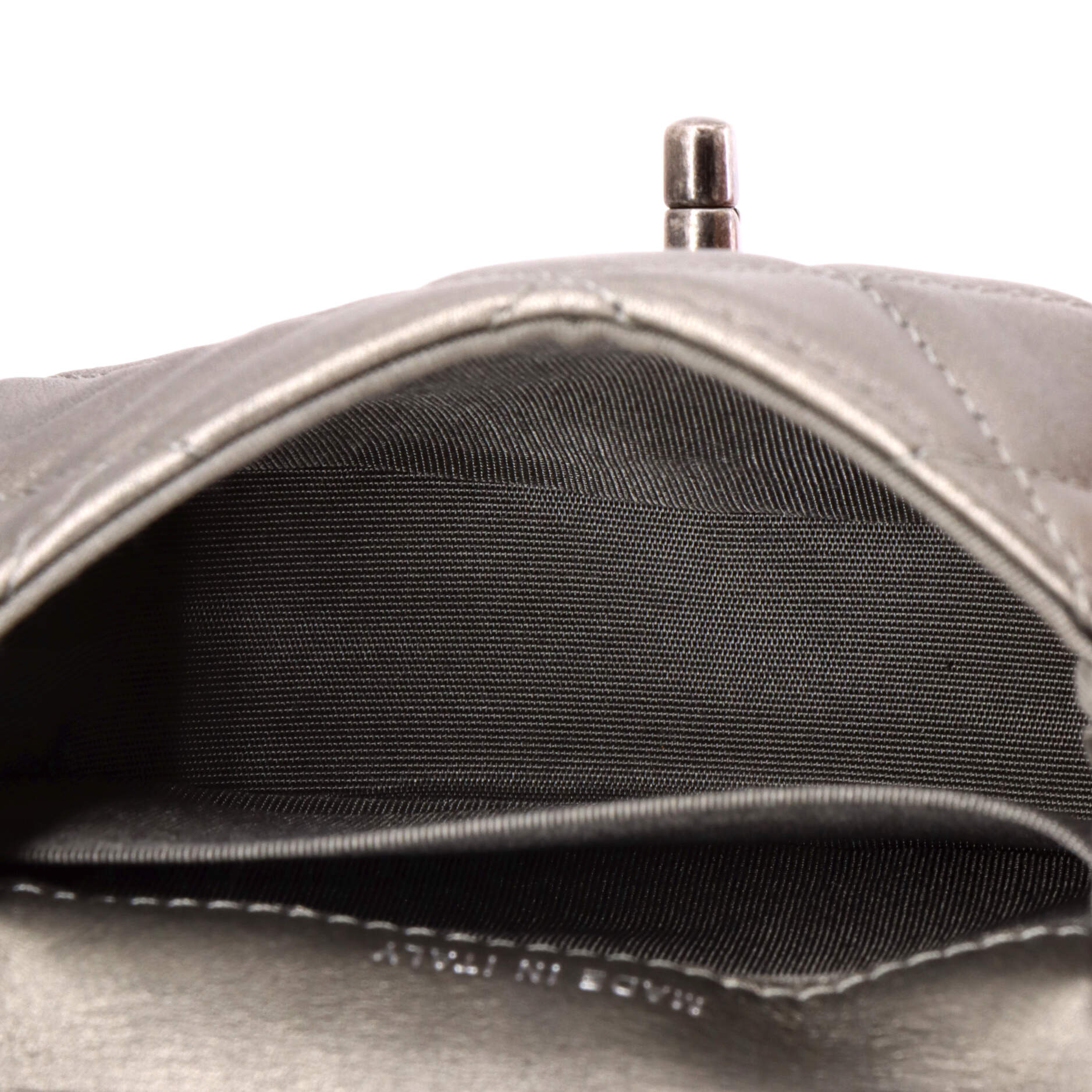 Coco Mail Clutch with Chain Quilted Calfskin Mini - Image 6