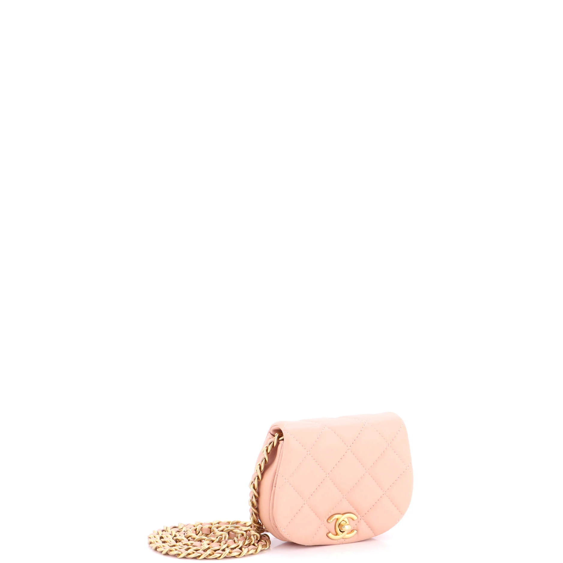 Coco Mail Clutch with Chain Quilted Calfskin Mini - Image 2