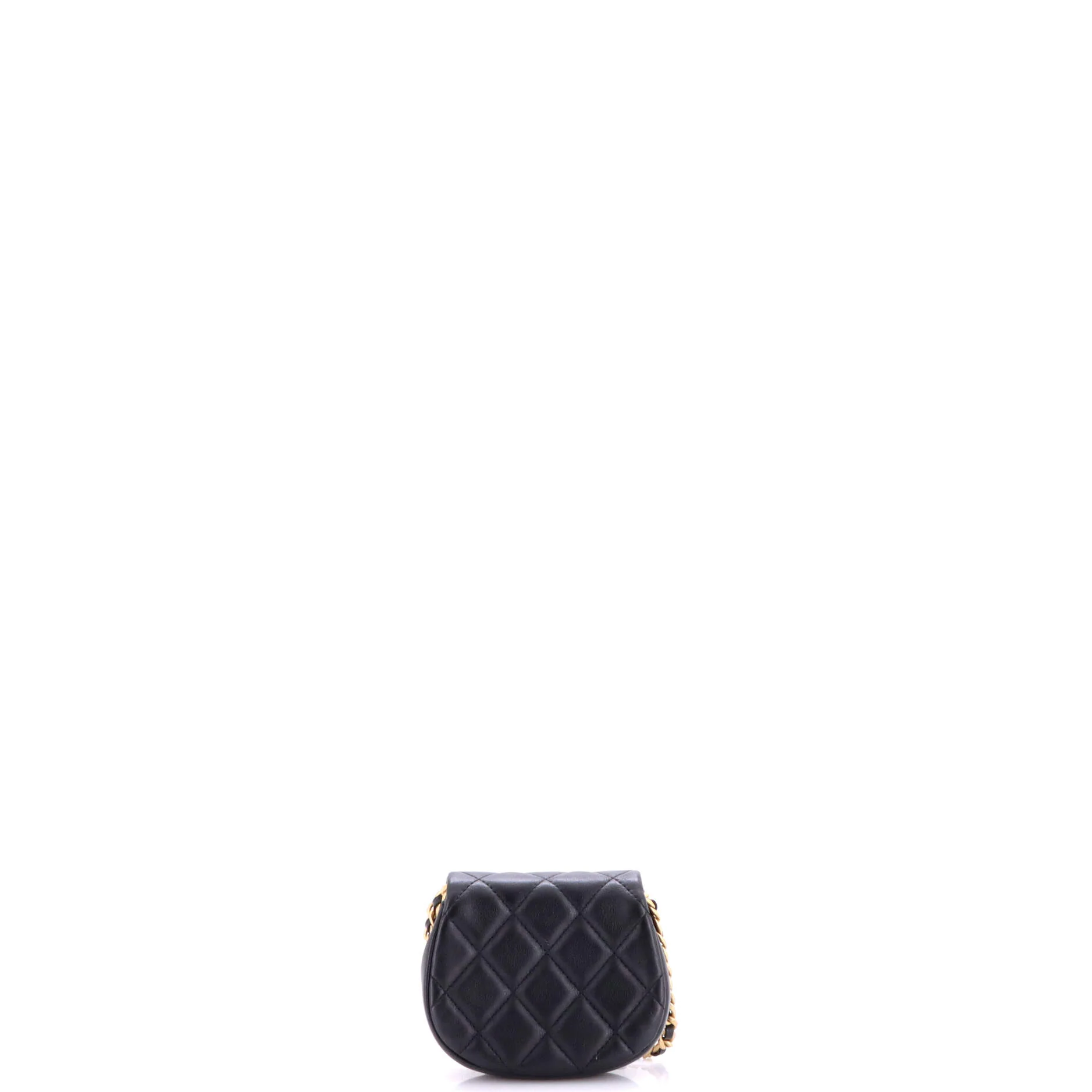 Coco Mail Clutch with Chain Quilted Calfskin Mini - Image 3