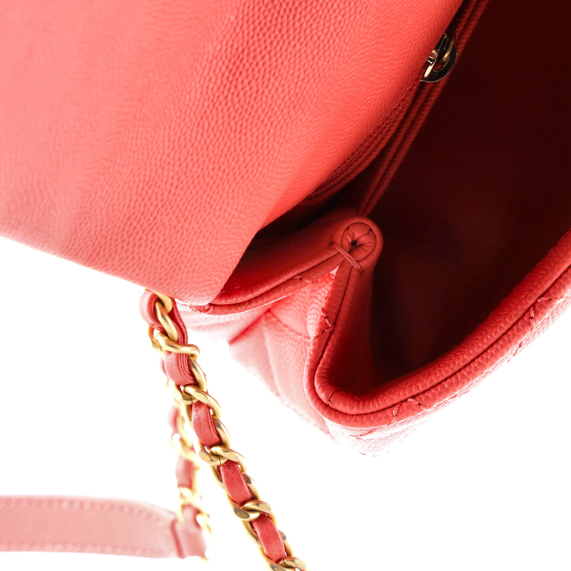 Coco Top Handle Bag Quilted Caviar Mini - Image 7