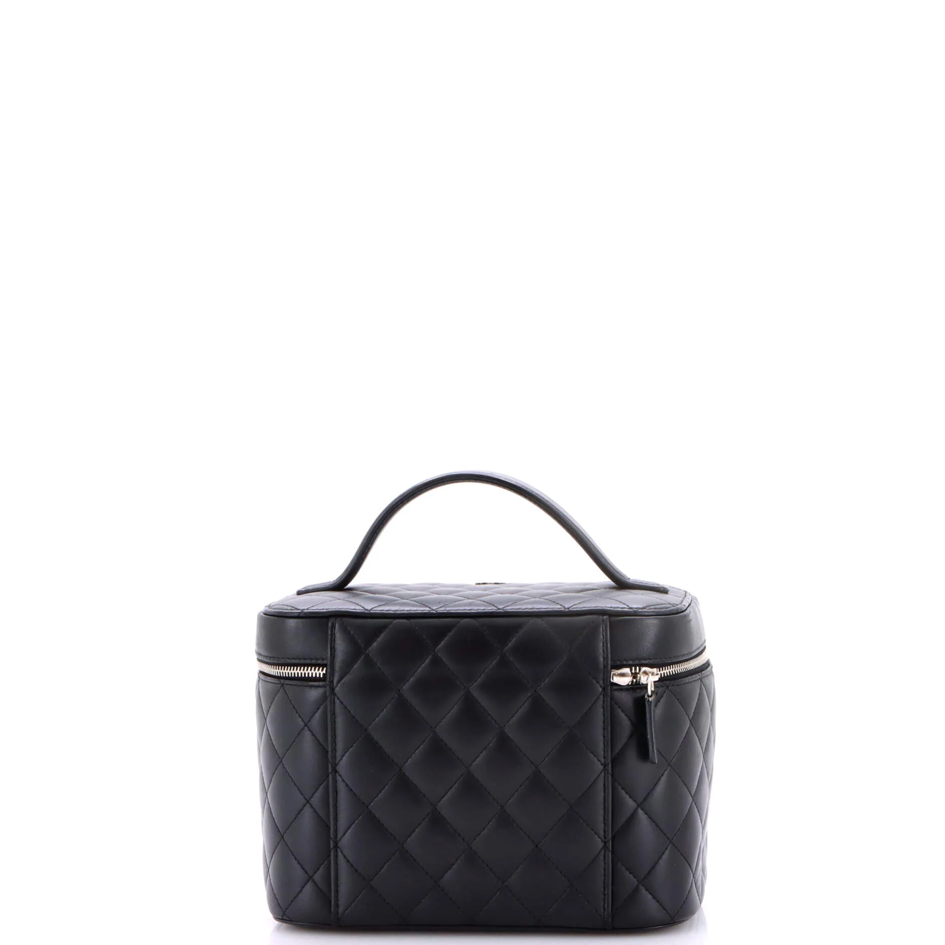 Cosmetic Case Quilted Lambskin Small - Image 4