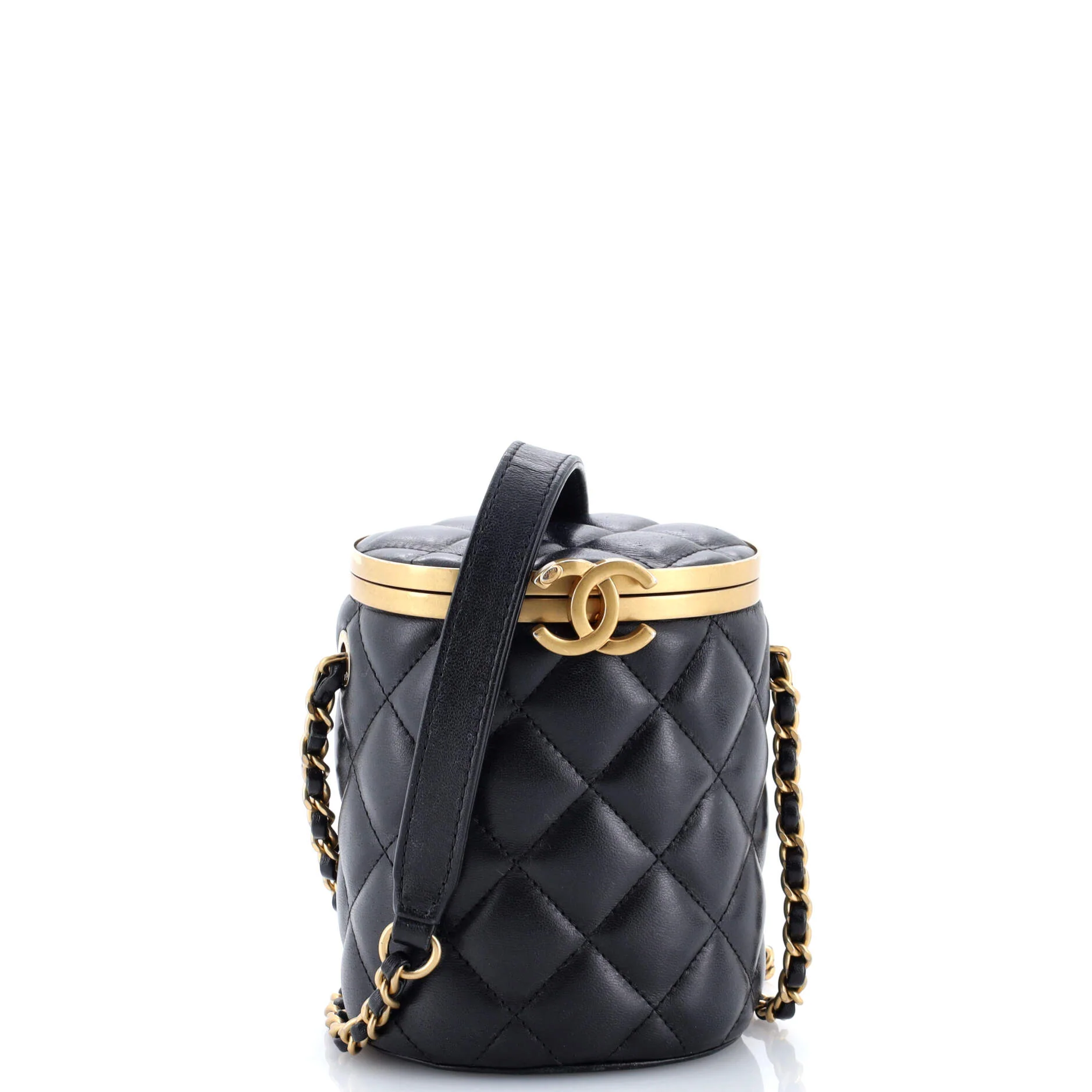 Crown Box Vanity Bag Quilted Lambskin Mini - Image 2