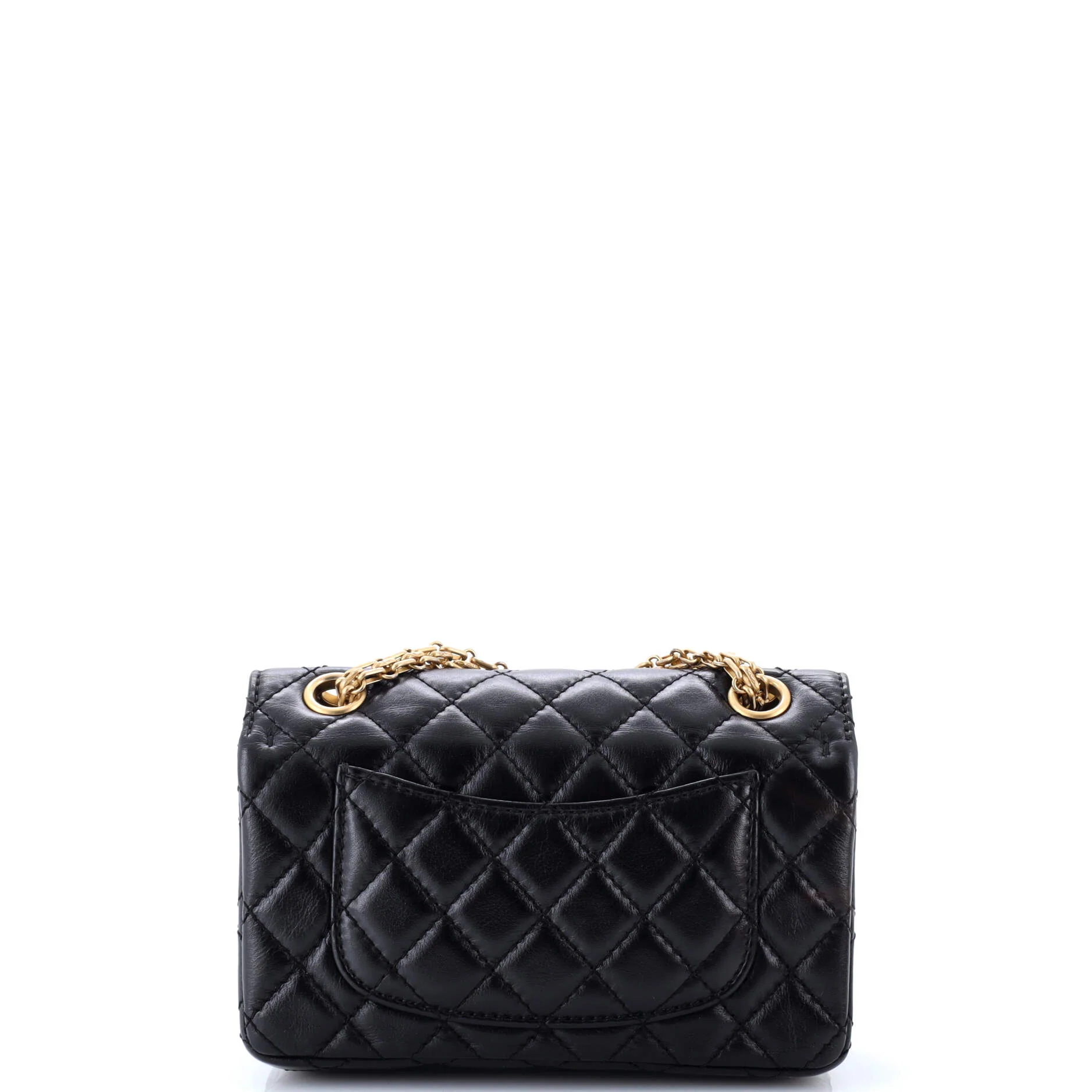 Crystal Charms 2.55 Reissue Flap Bag Aged Quilted Calfskin 224 - Image 3