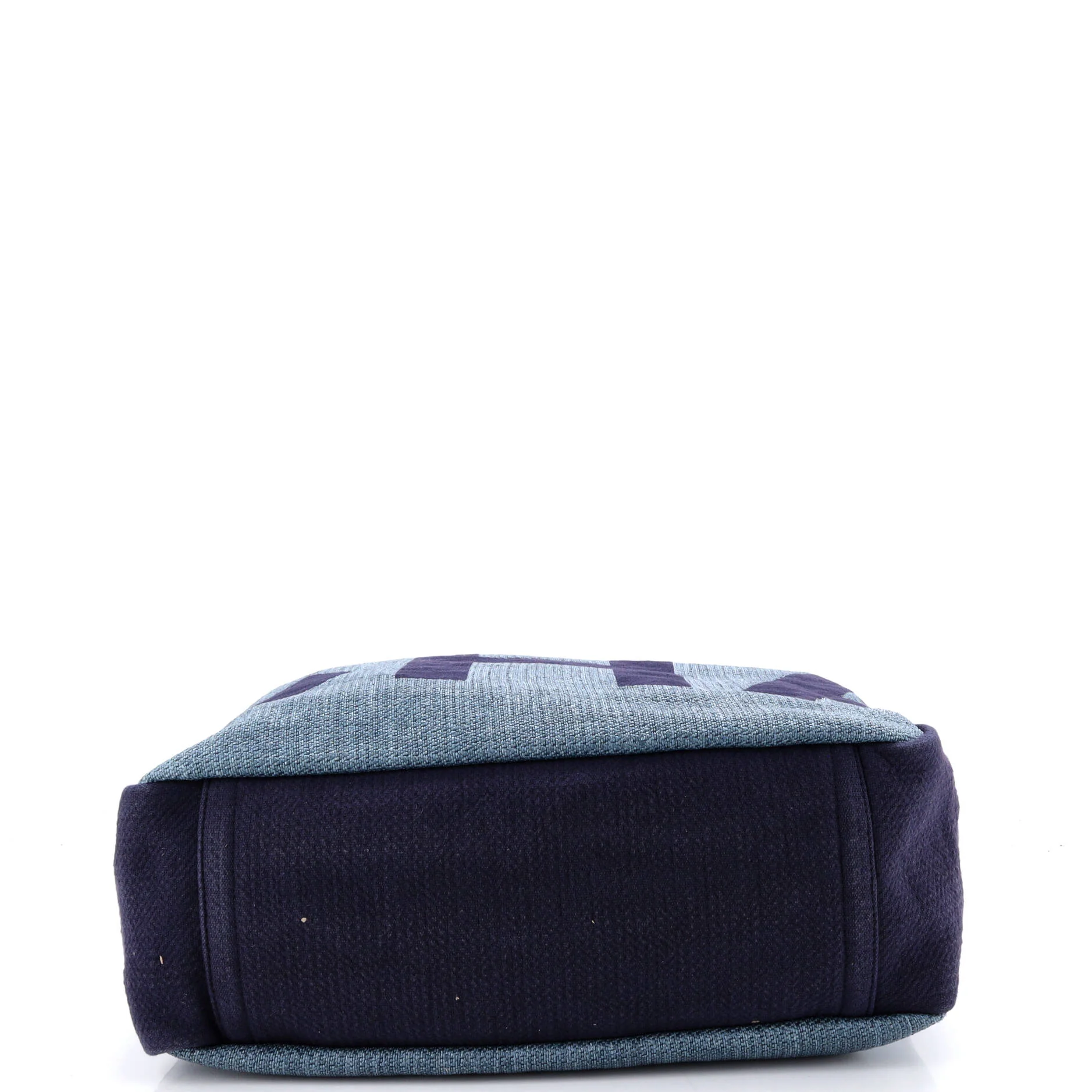 Deauville Logo Shopping Tote Printed Raffia Large - Image 4
