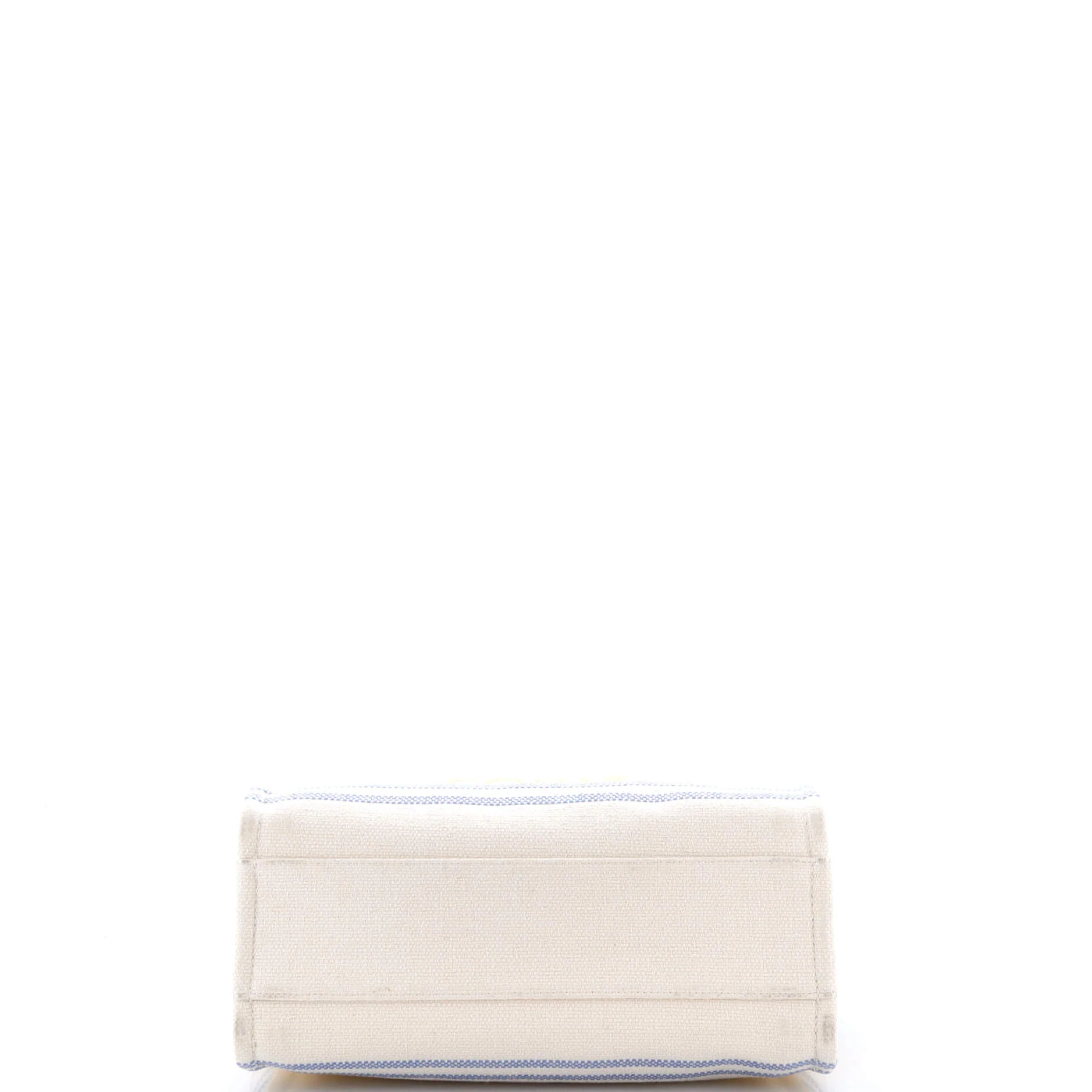 Deauville Tote Fringe Striped Canvas Small - Image 5