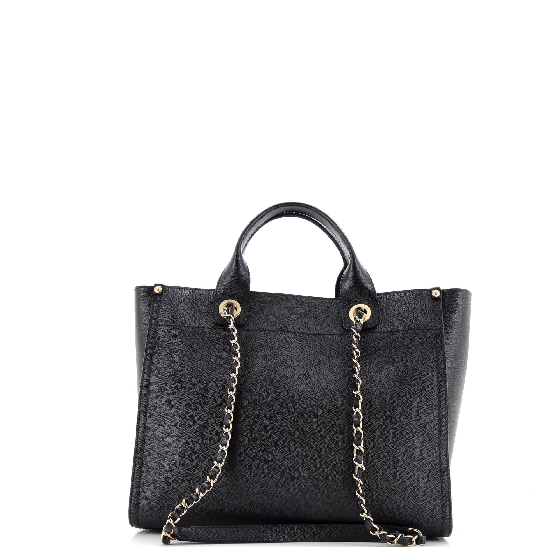 Deauville Tote Studded Caviar Small - Image 3