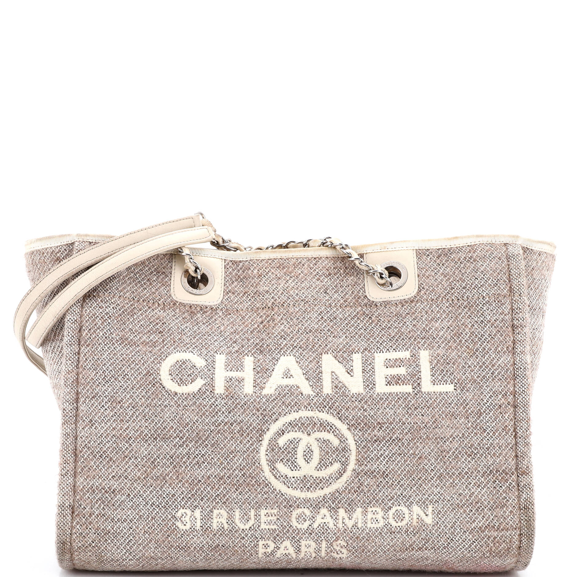 Deauville Tote Tweed Small