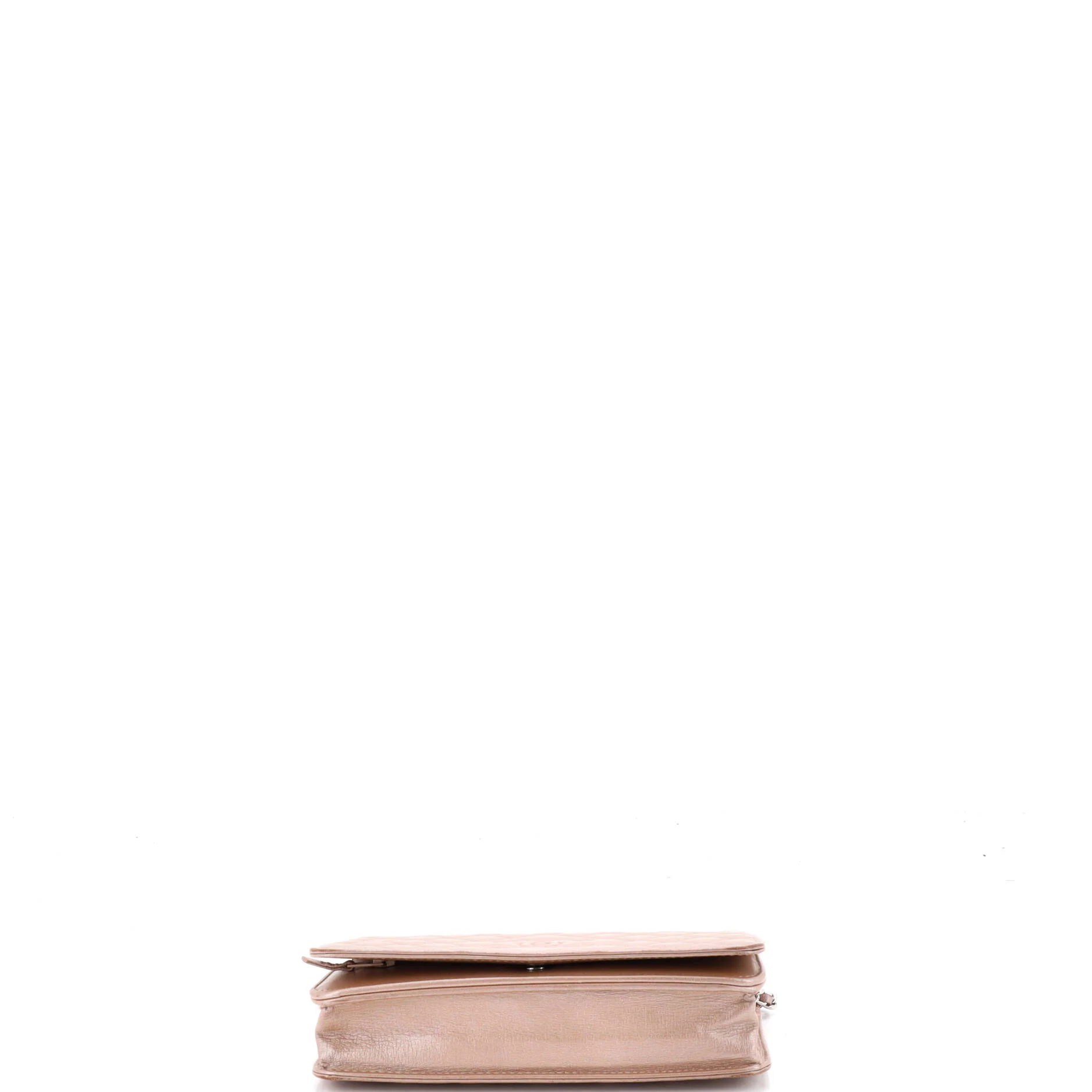 Diamond CC Wallet on Chain Quilted Lambskin - Image 5