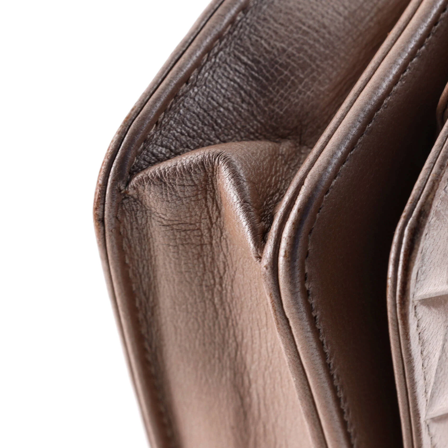 Diamond CC Wallet on Chain Quilted Lambskin - Image 7