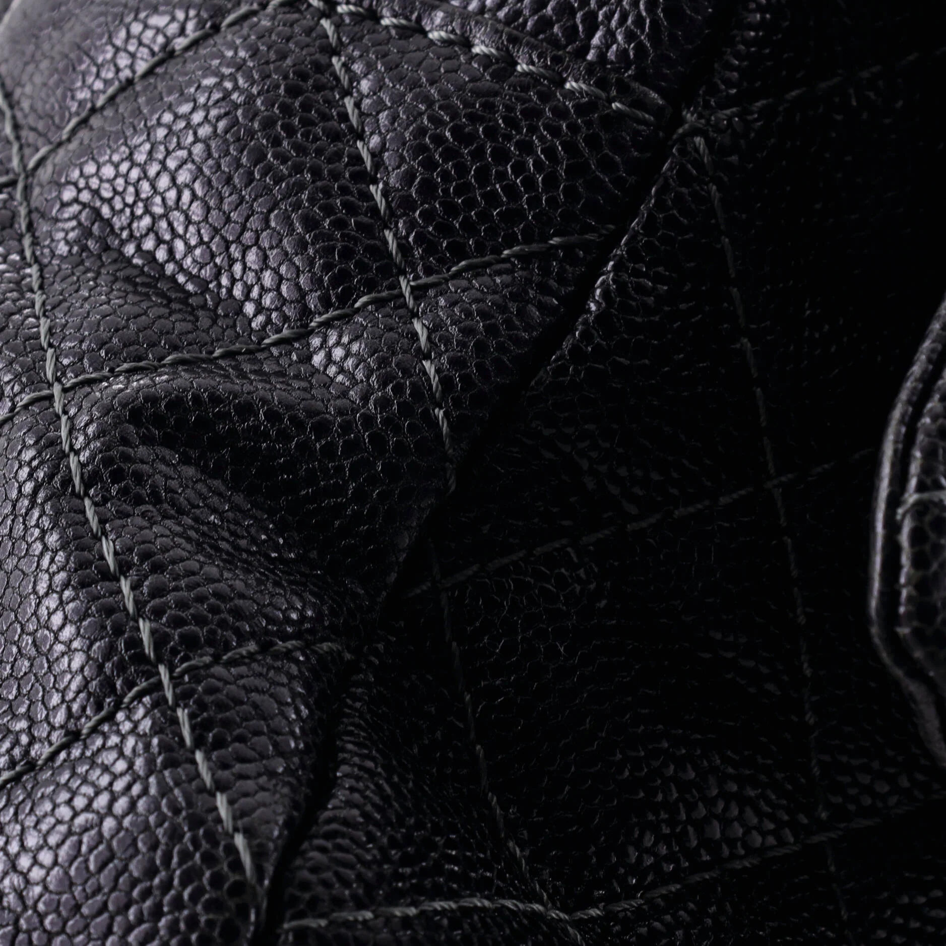Easy Flap Bag Quilted Caviar Jumbo - Image 6