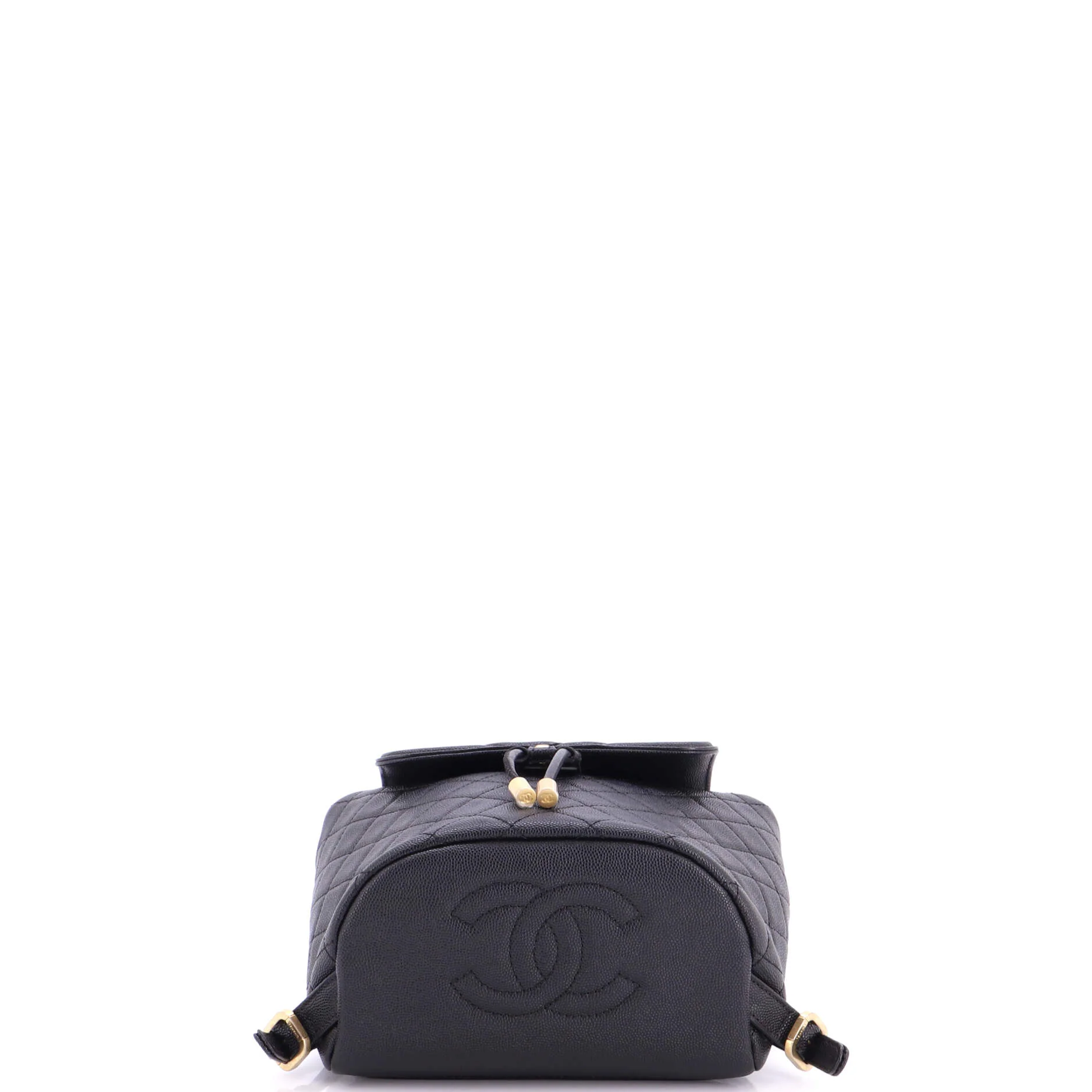 Filigree Backpack Quilted Caviar Small - Image 5