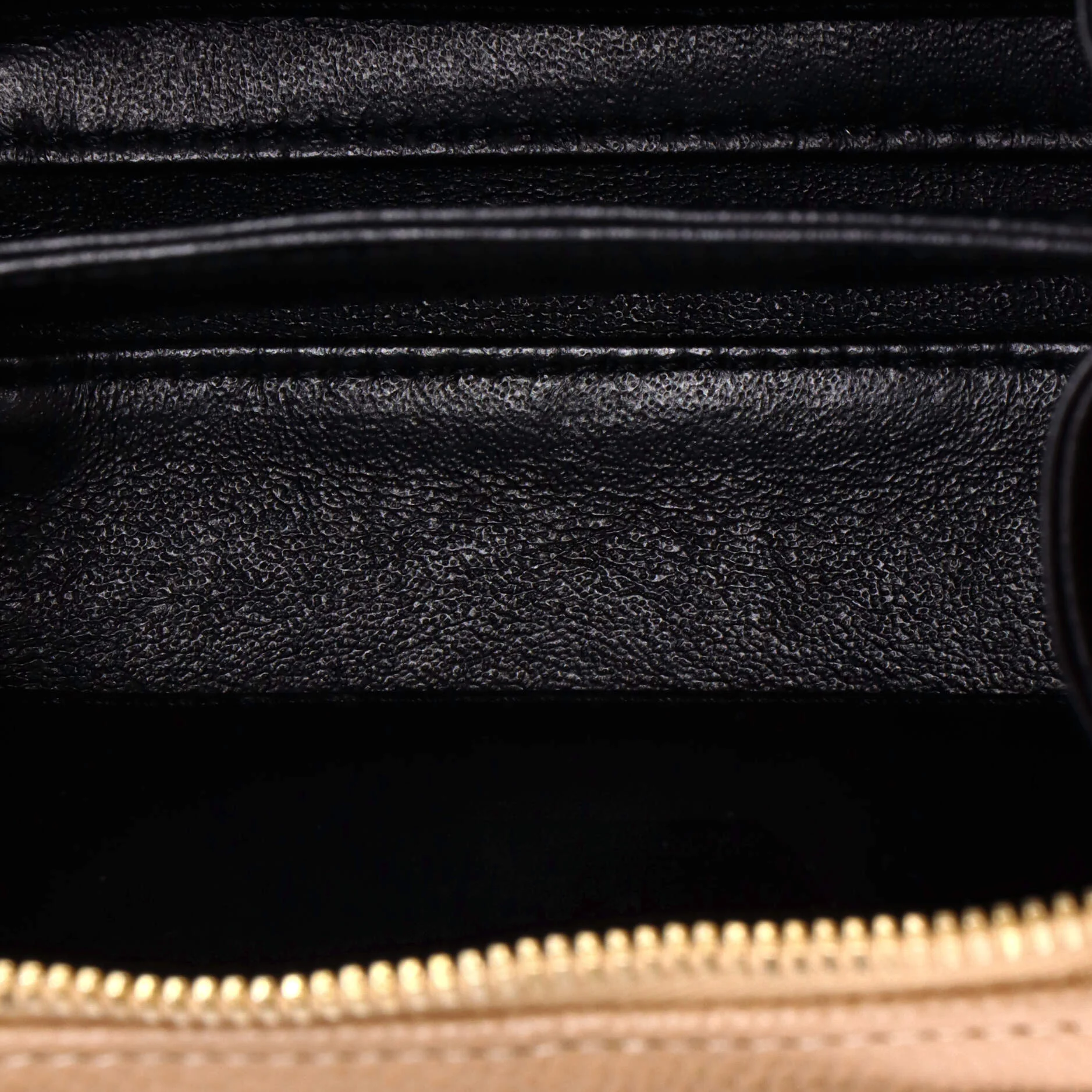 Filigree Vanity Case Quilted Caviar Small - Image 5
