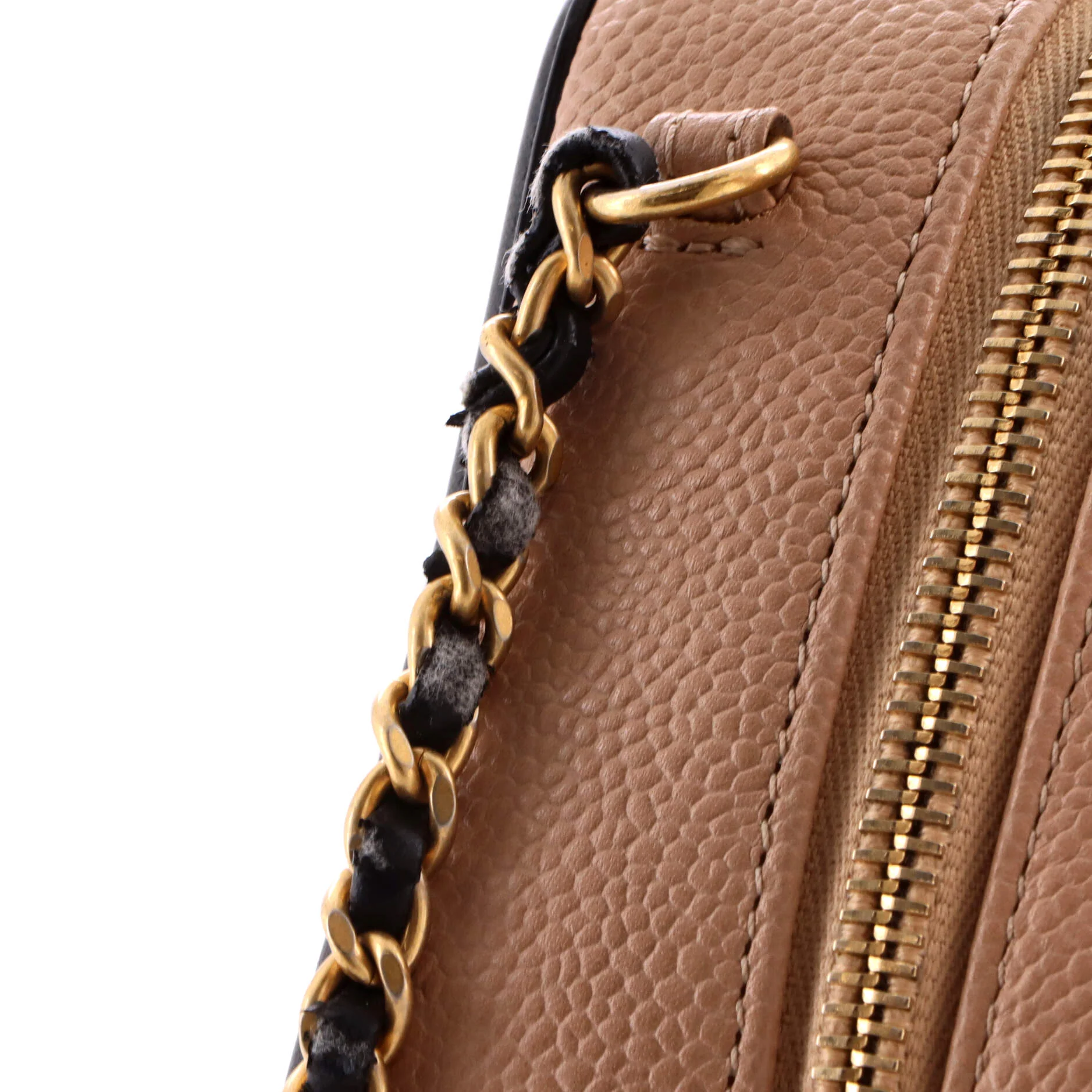 Filigree Vanity Case Quilted Caviar Small - Image 6
