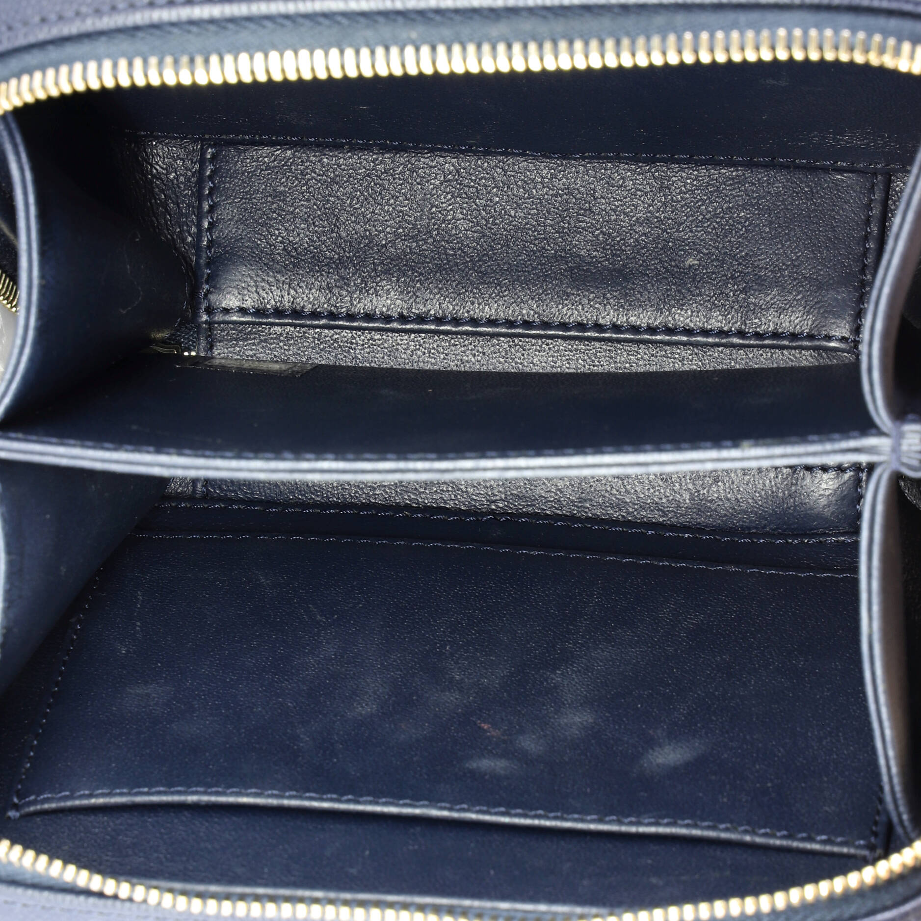 Filigree Vanity Case Quilted Caviar Small - Image 6