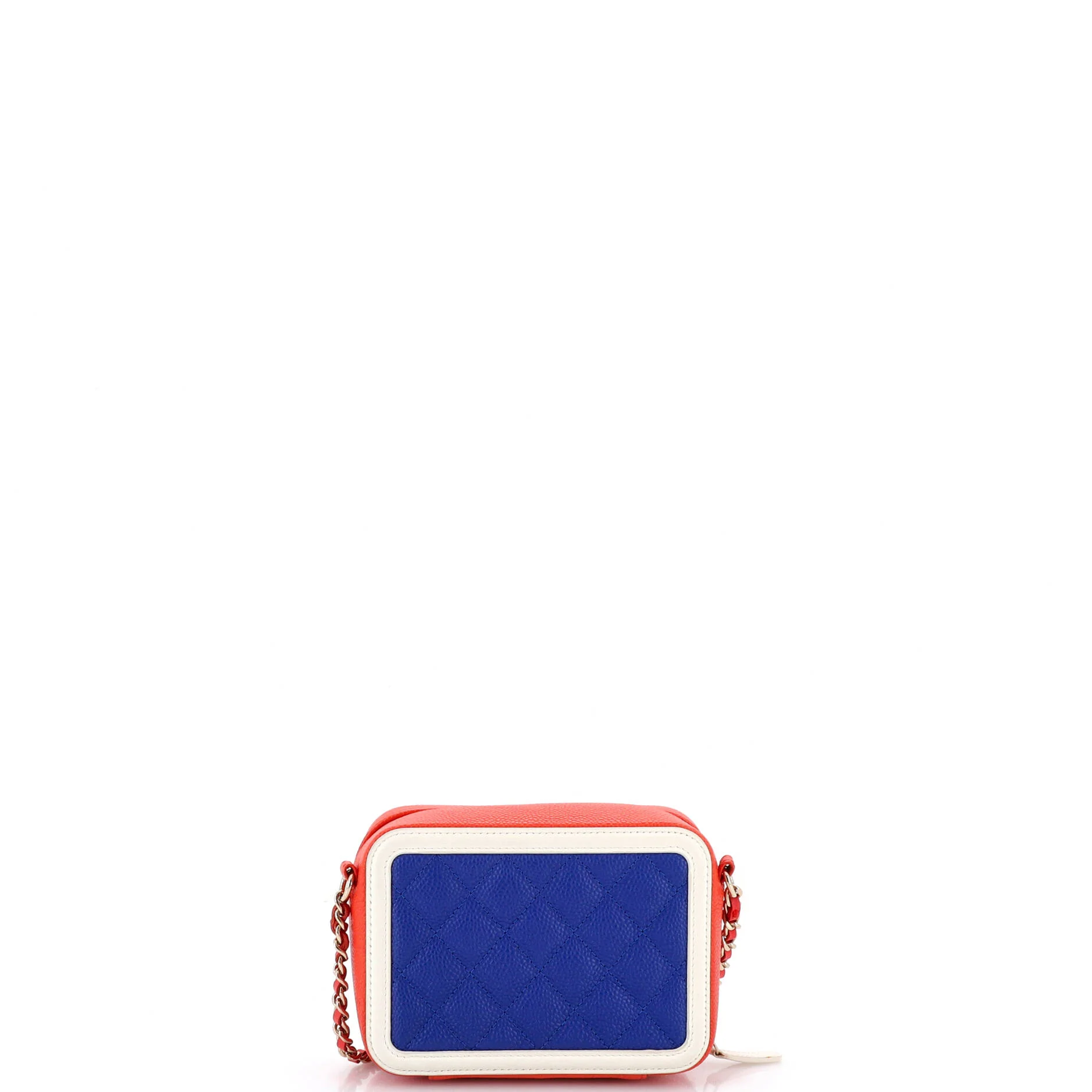 Filigree Vanity Case Quilted Caviar Small - Image 3