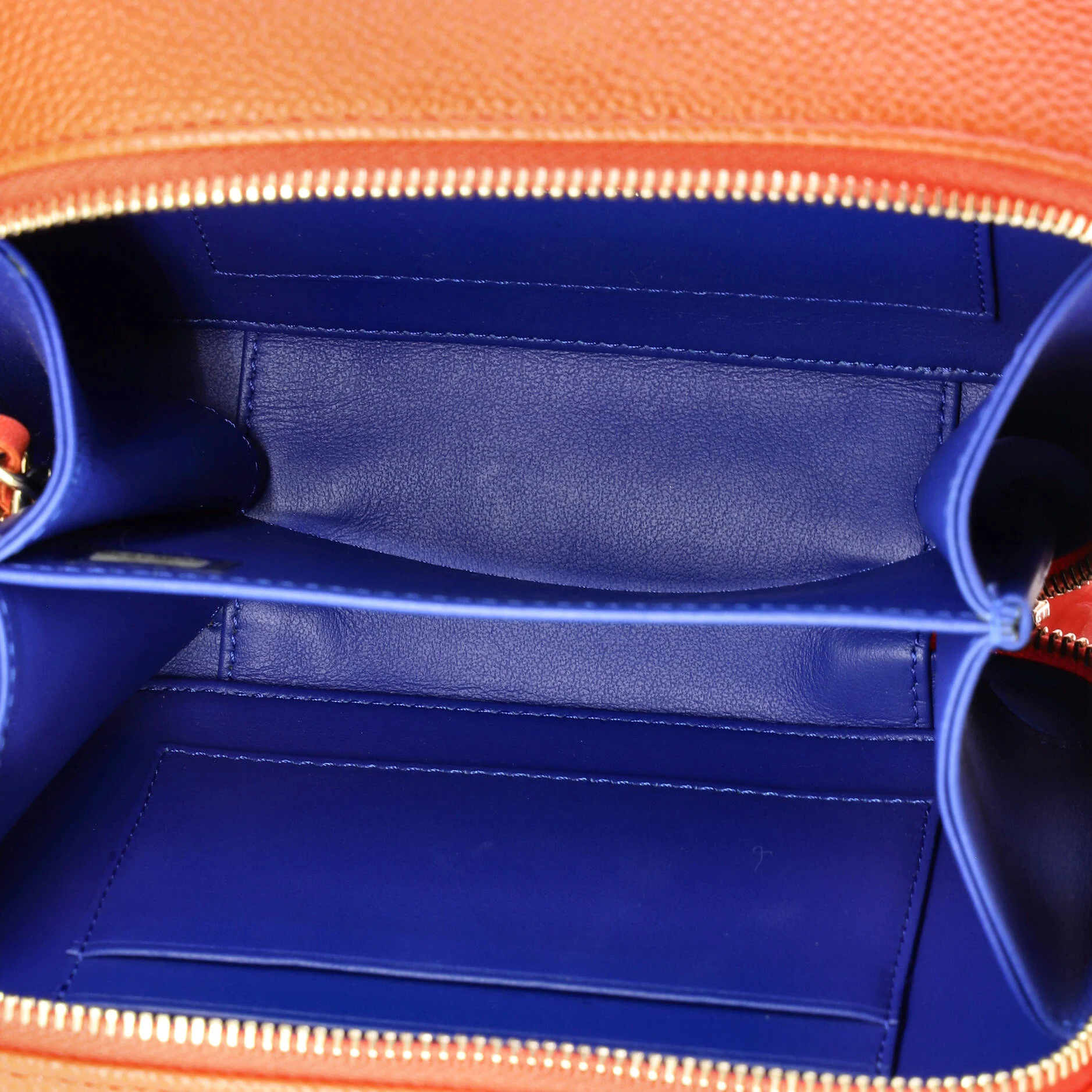 Filigree Vanity Case Quilted Caviar Small - Image 5