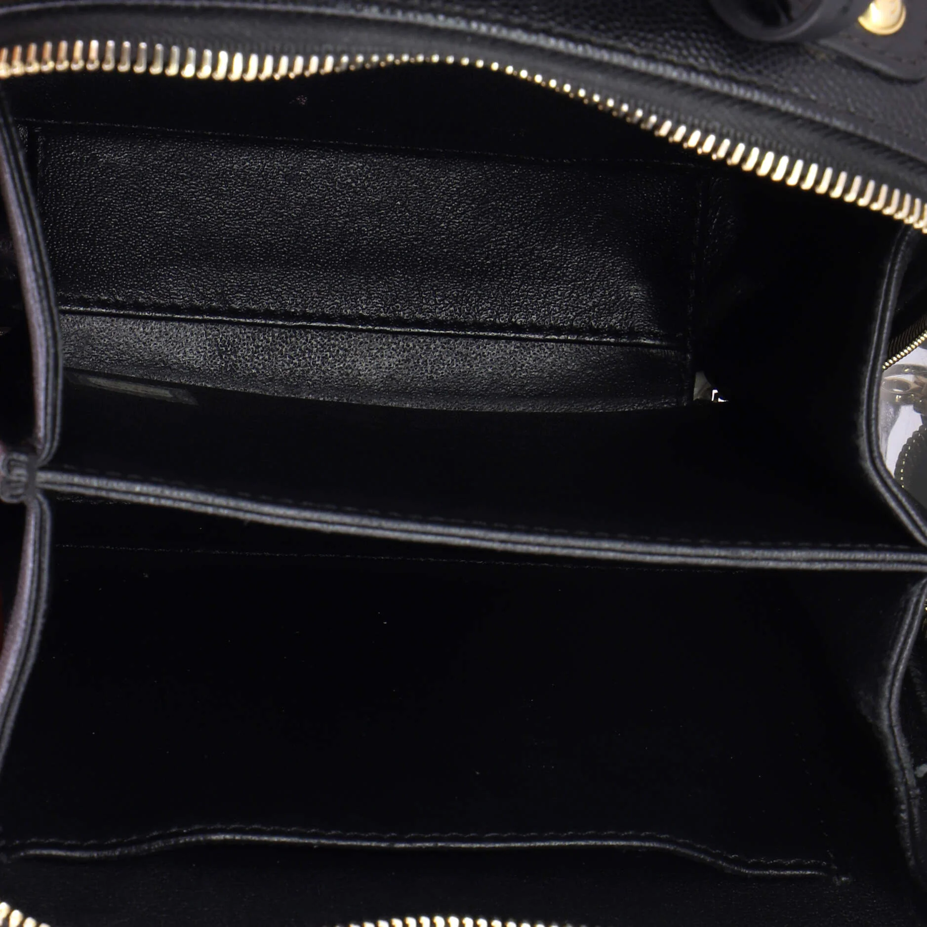 Filigree Vanity Case Quilted Caviar Small - Image 5