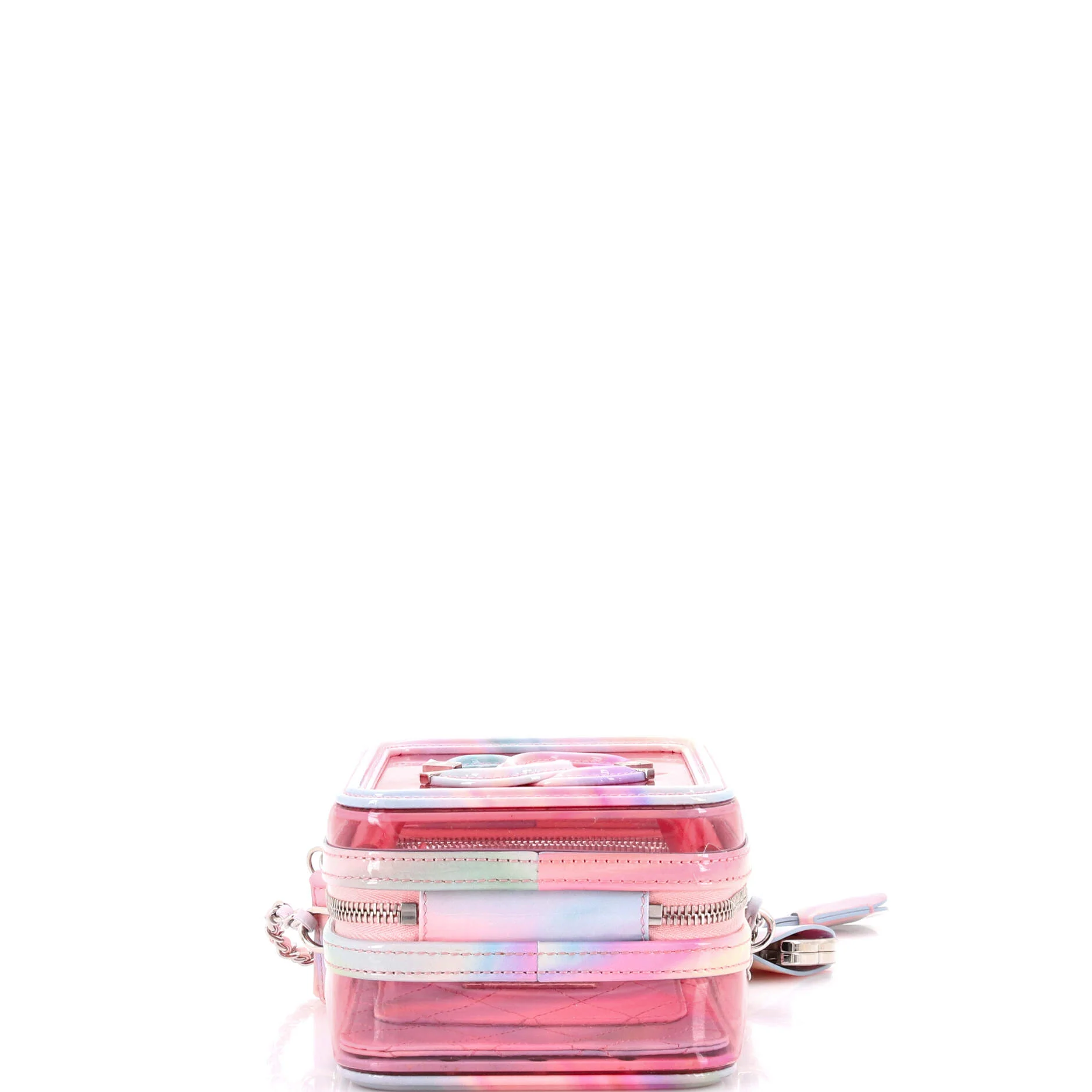 Filigree Vertical Vanity Case PVC with Lambskin - Image 4