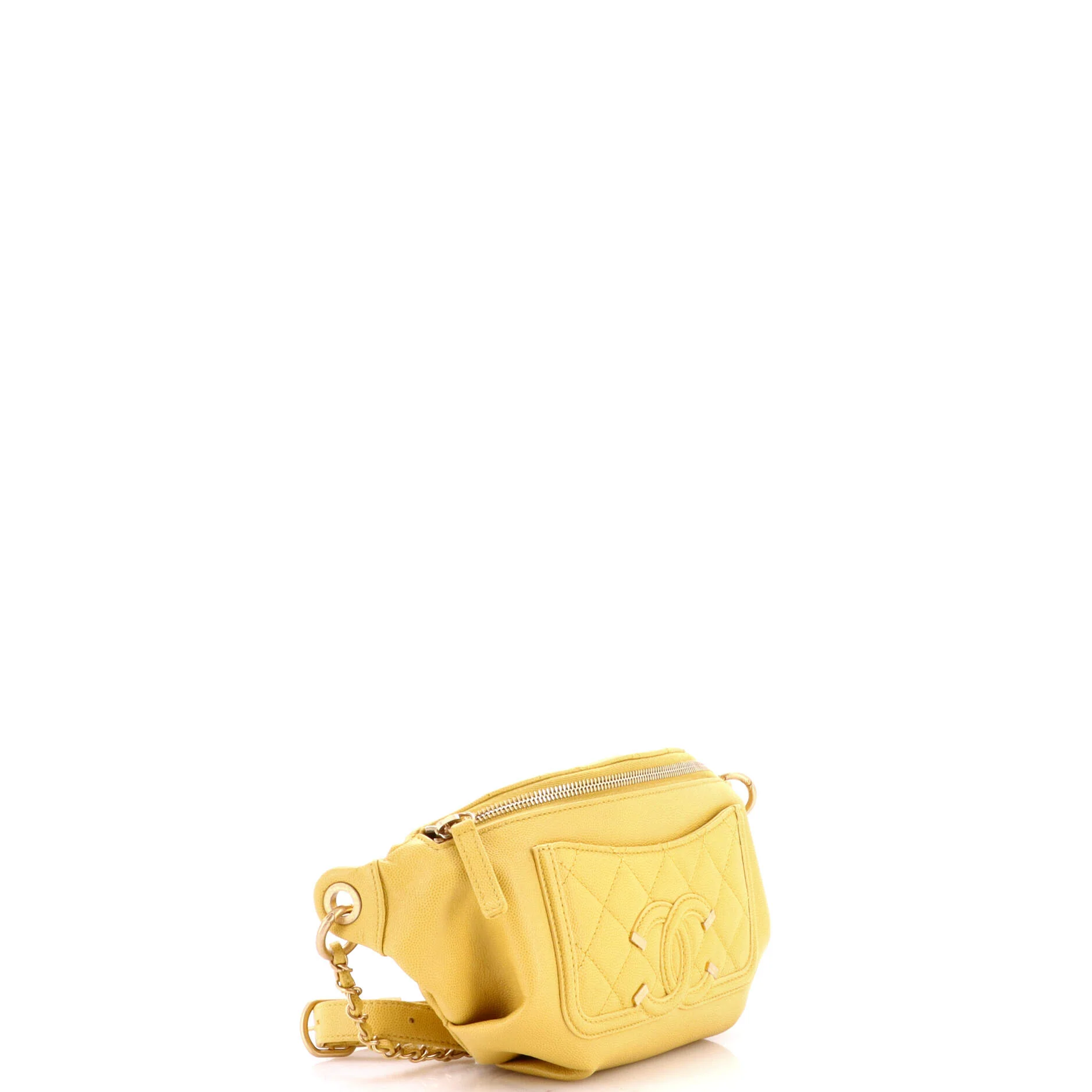 Filigree Waist Bag Quilted Caviar - Image 2