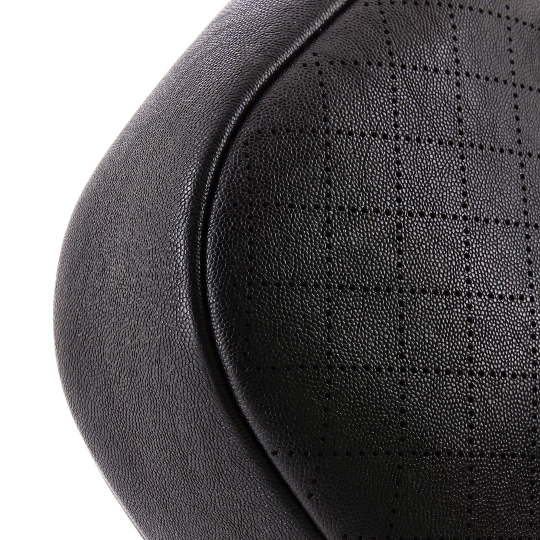 Flap Hobo Diamond Perforated Caviar Small - Image 6