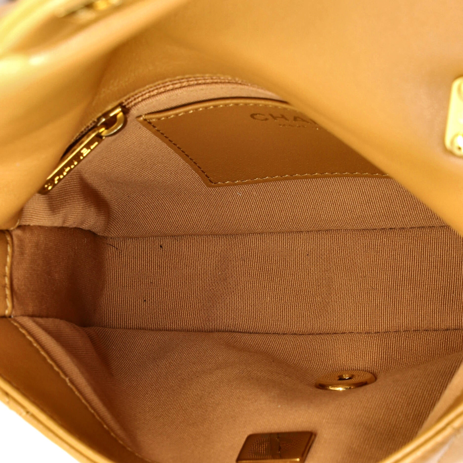 Funky Town Flap Bag Quilted Lambskin Small - Image 5