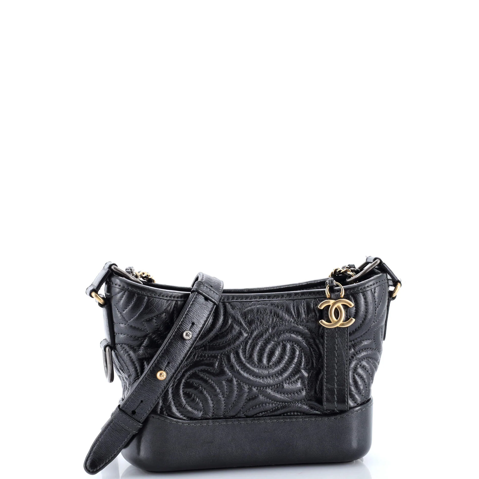 Gabrielle Hobo CC Stitched Calfskin Small - Image 2