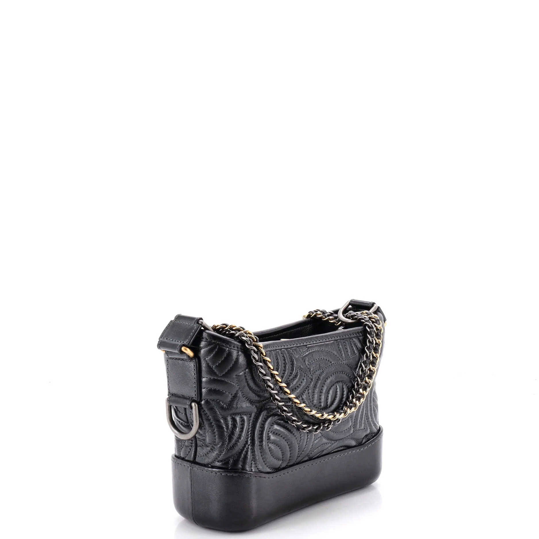 Gabrielle Hobo CC Stitched Calfskin Small - Image 2