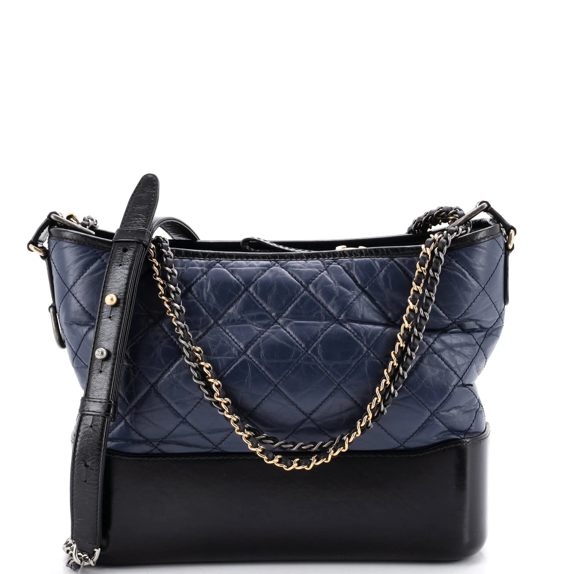 Gabrielle Hobo Quilted Aged Calfskin Medium