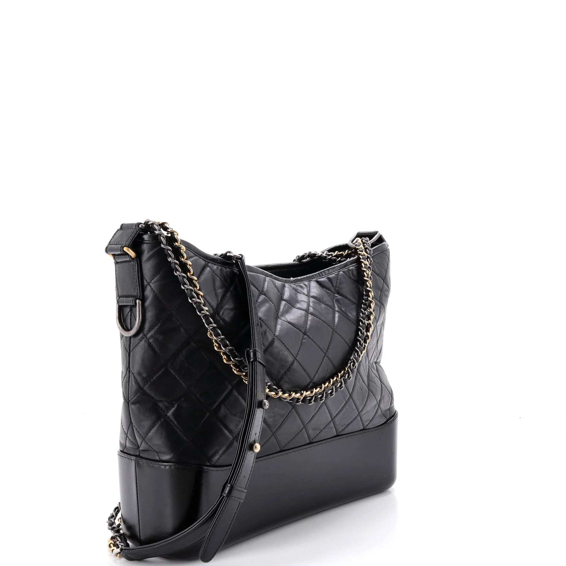 Gabrielle Hobo Quilted Aged Calfskin Medium - Image 3