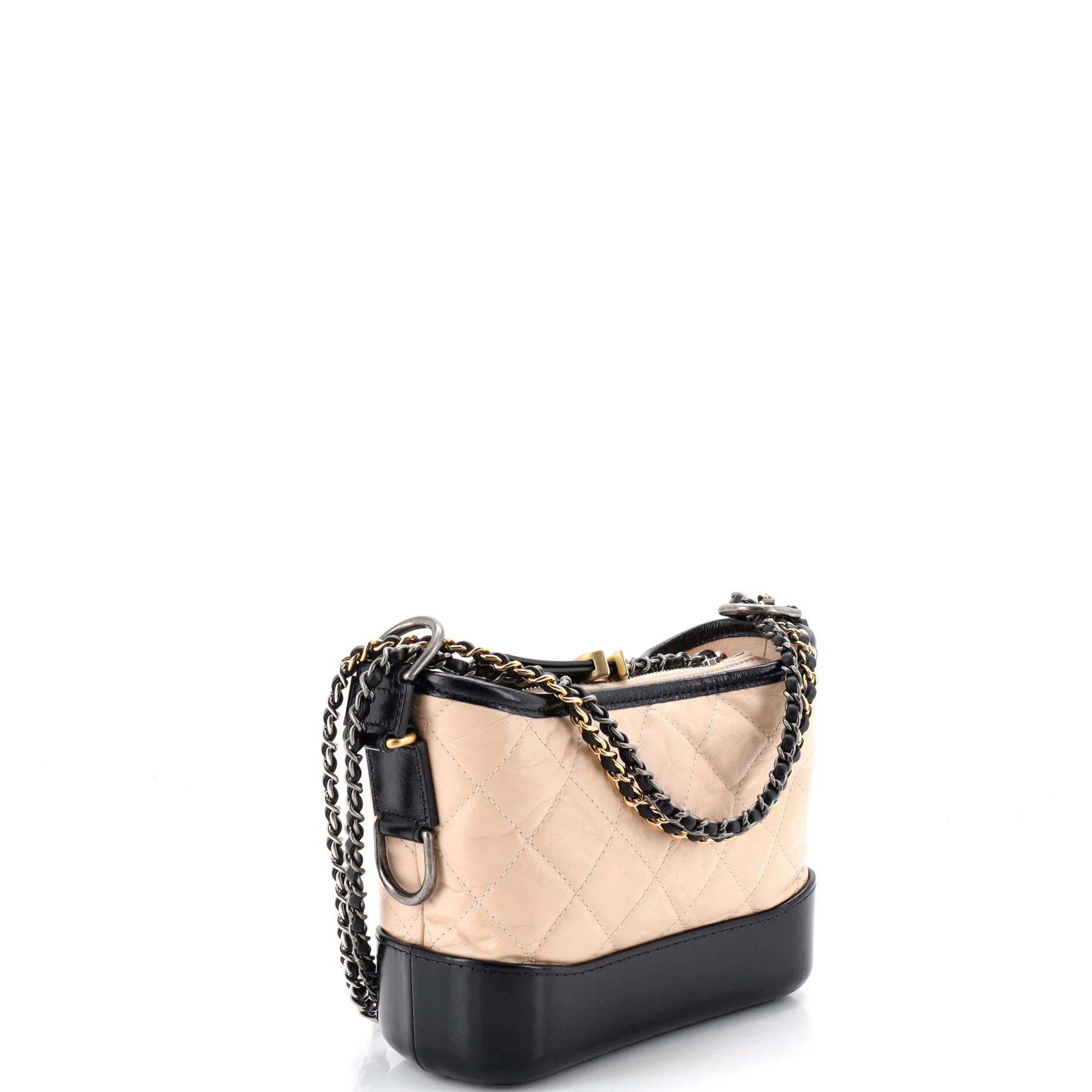 Gabrielle Hobo Quilted Aged Calfskin Small - Image 3