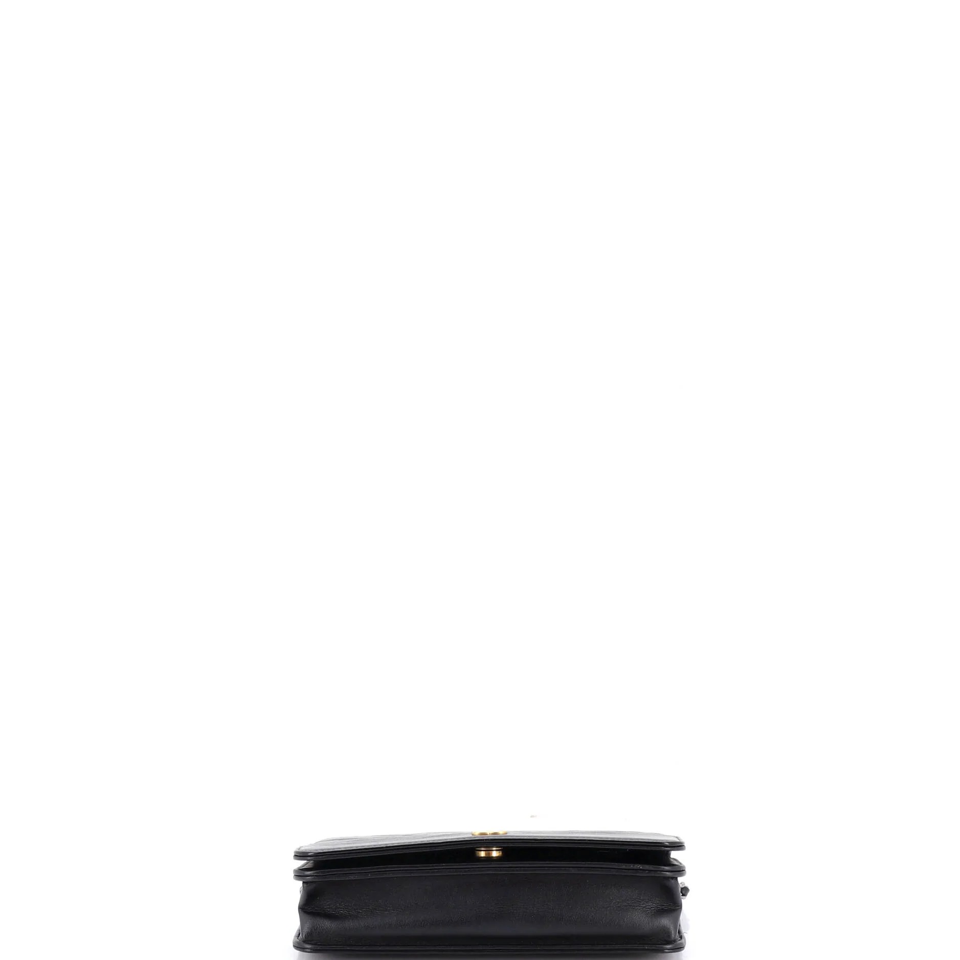 Gabrielle Wallet on Chain Chevron Aged Calfskin - Image 5