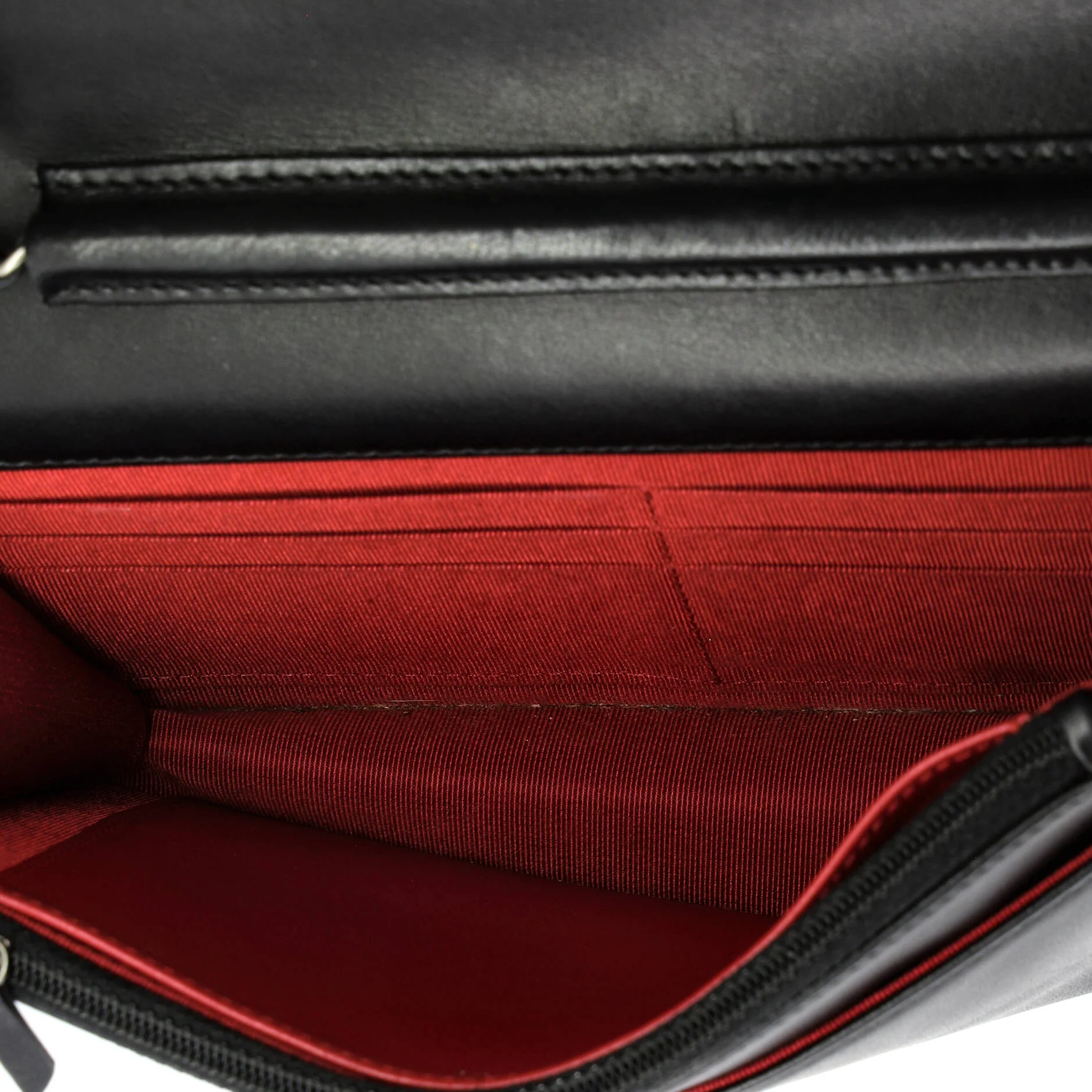 Gabrielle Wallet on Chain Quilted Aged Calfskin - Image 6