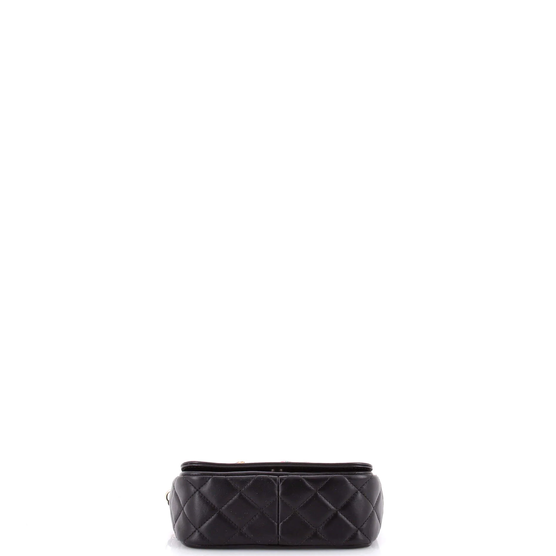 Giant Crystal CC Flap Bag Lambskin Mini - Image 4
