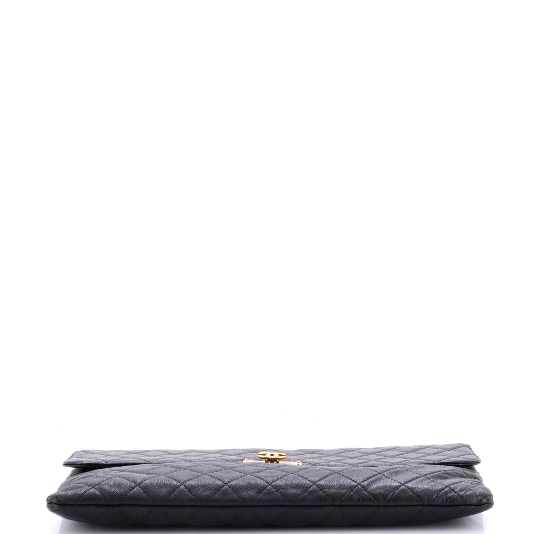 Golden Class O Case Clutch Quilted Caviar Large - Image 4