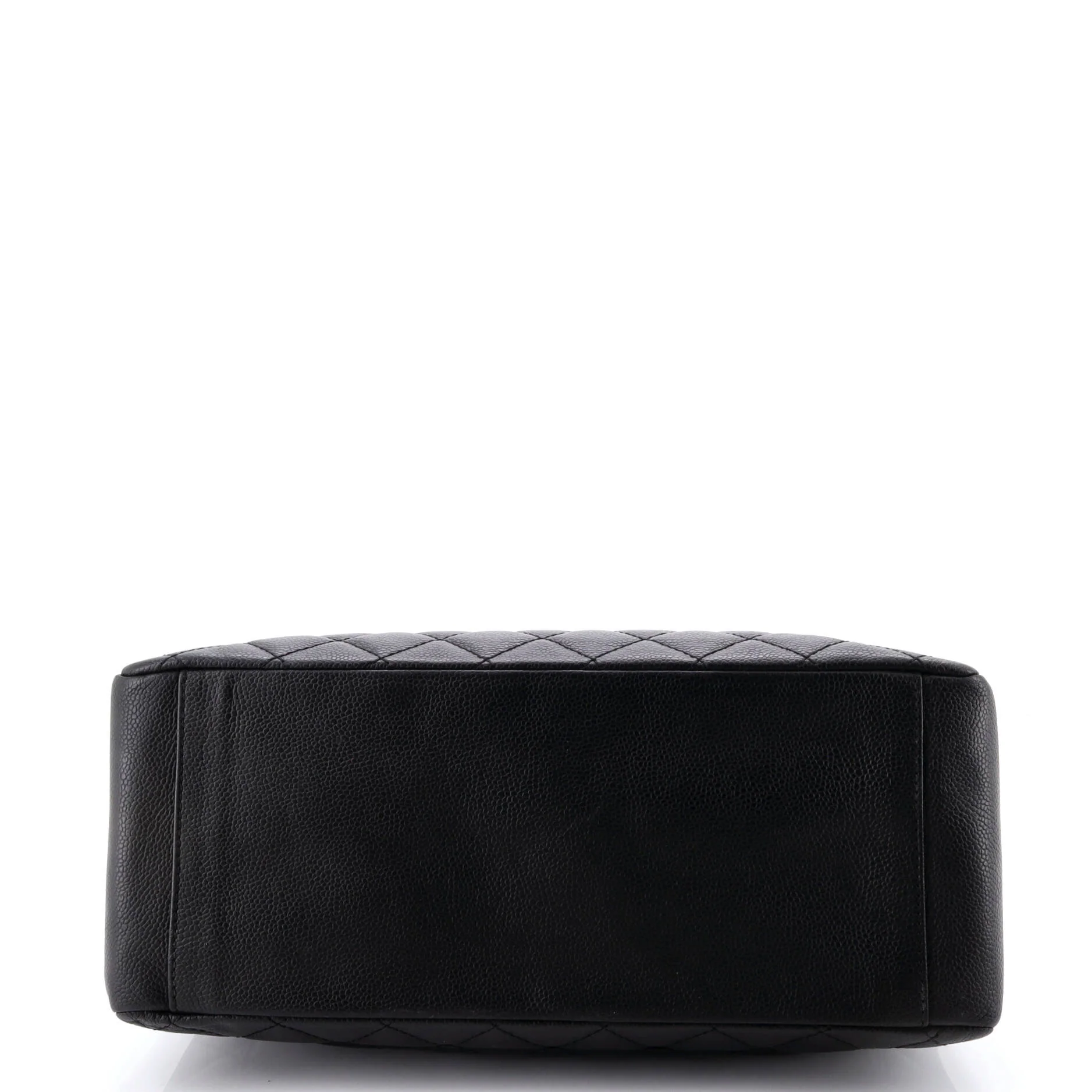 Grand Shopping Tote Quilted Caviar - Image 4