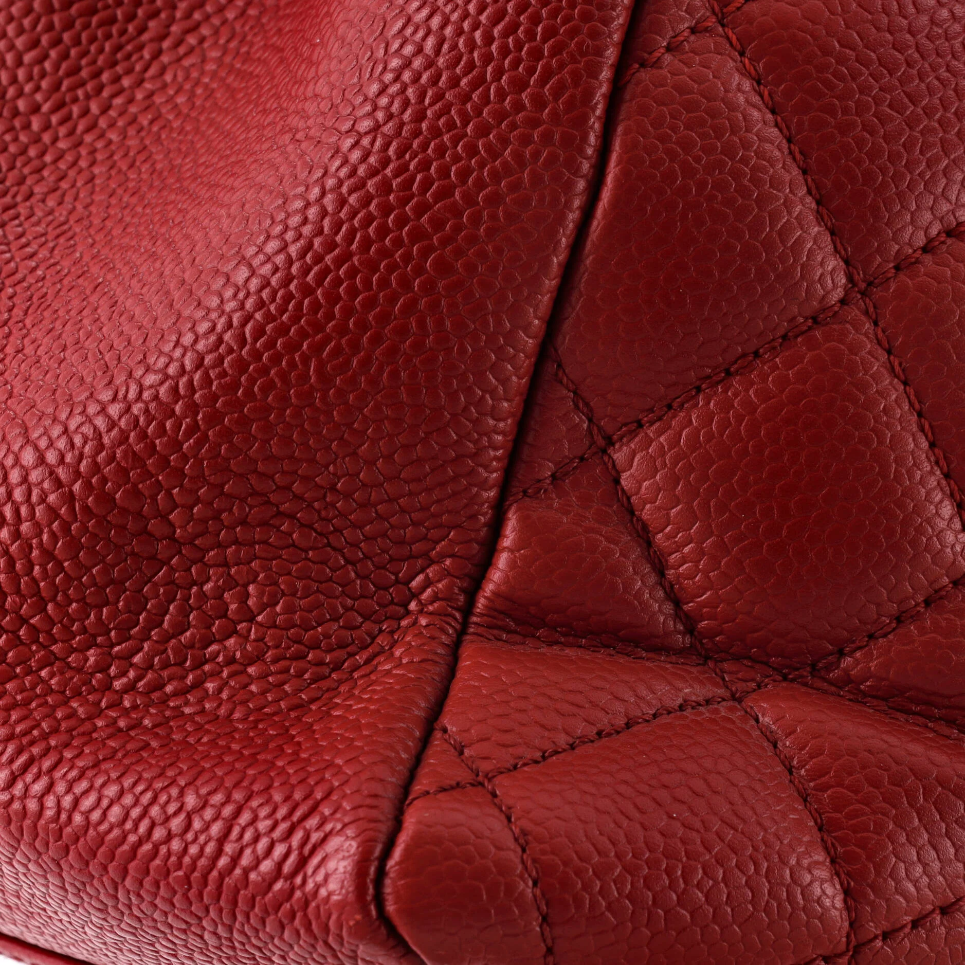 Grand Shopping Tote Quilted Caviar - Image 6