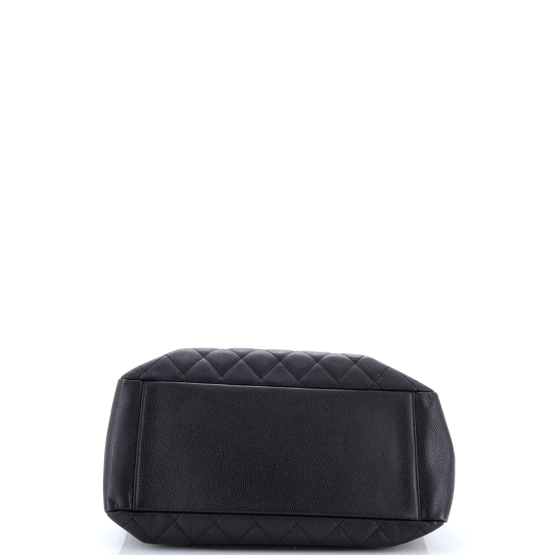 Grand Shopping Tote Quilted Caviar - Image 4