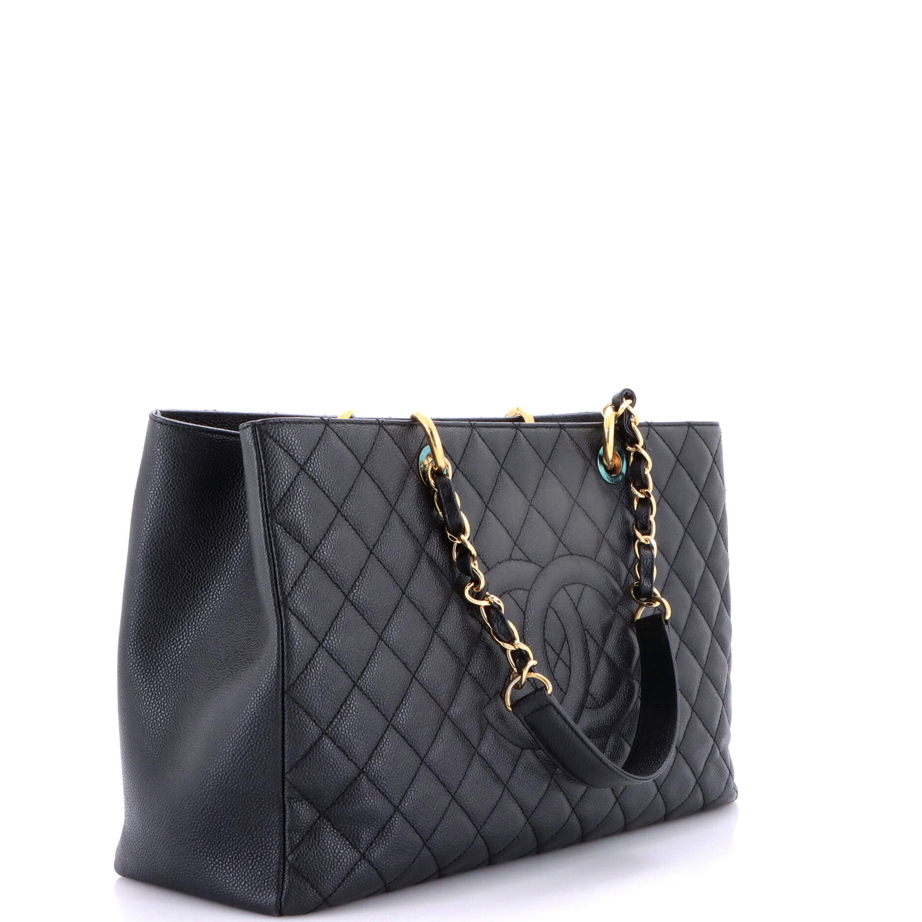 Grand Shopping Tote Quilted Caviar XL - Image 2