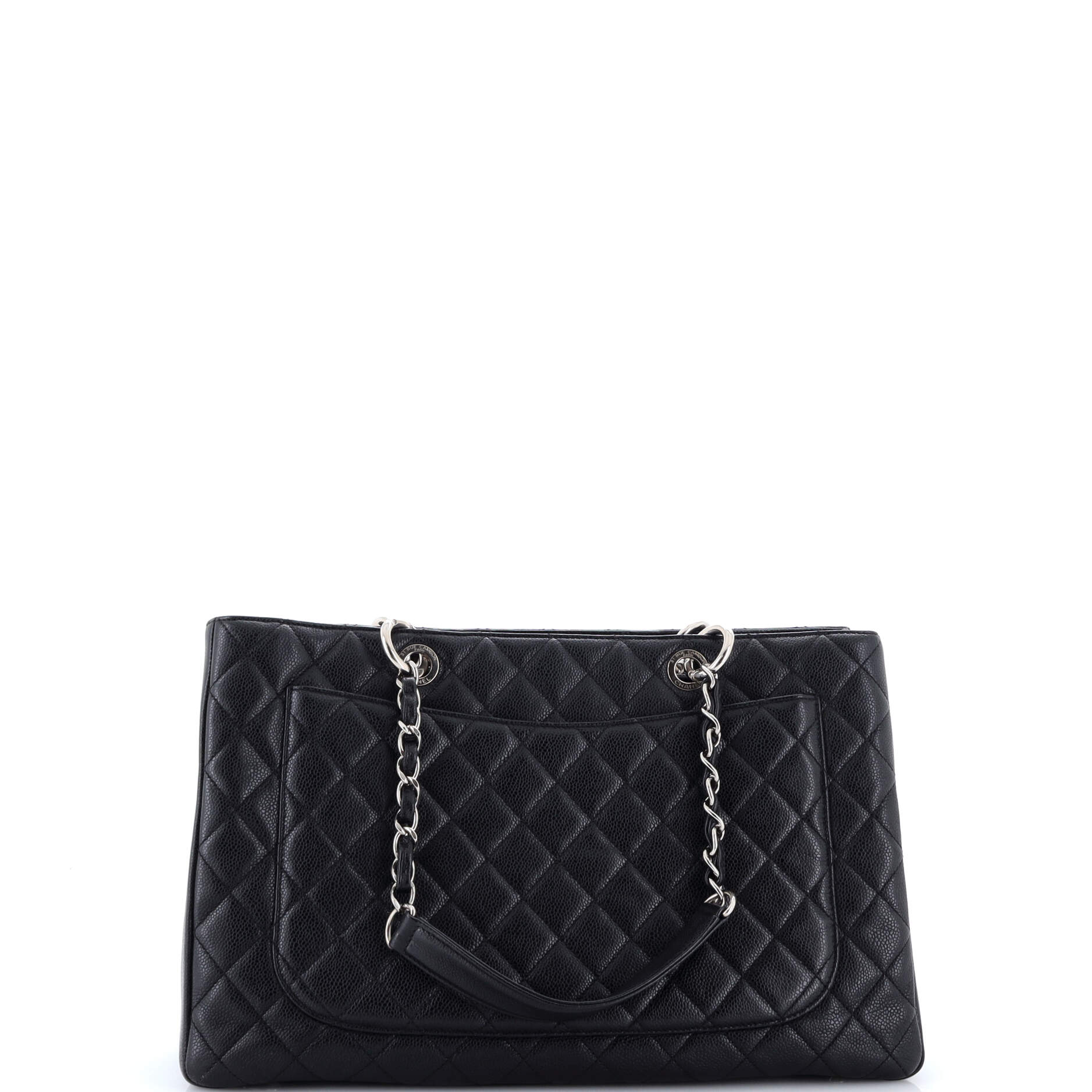 Grand Shopping Tote Quilted Caviar XL - Image 3