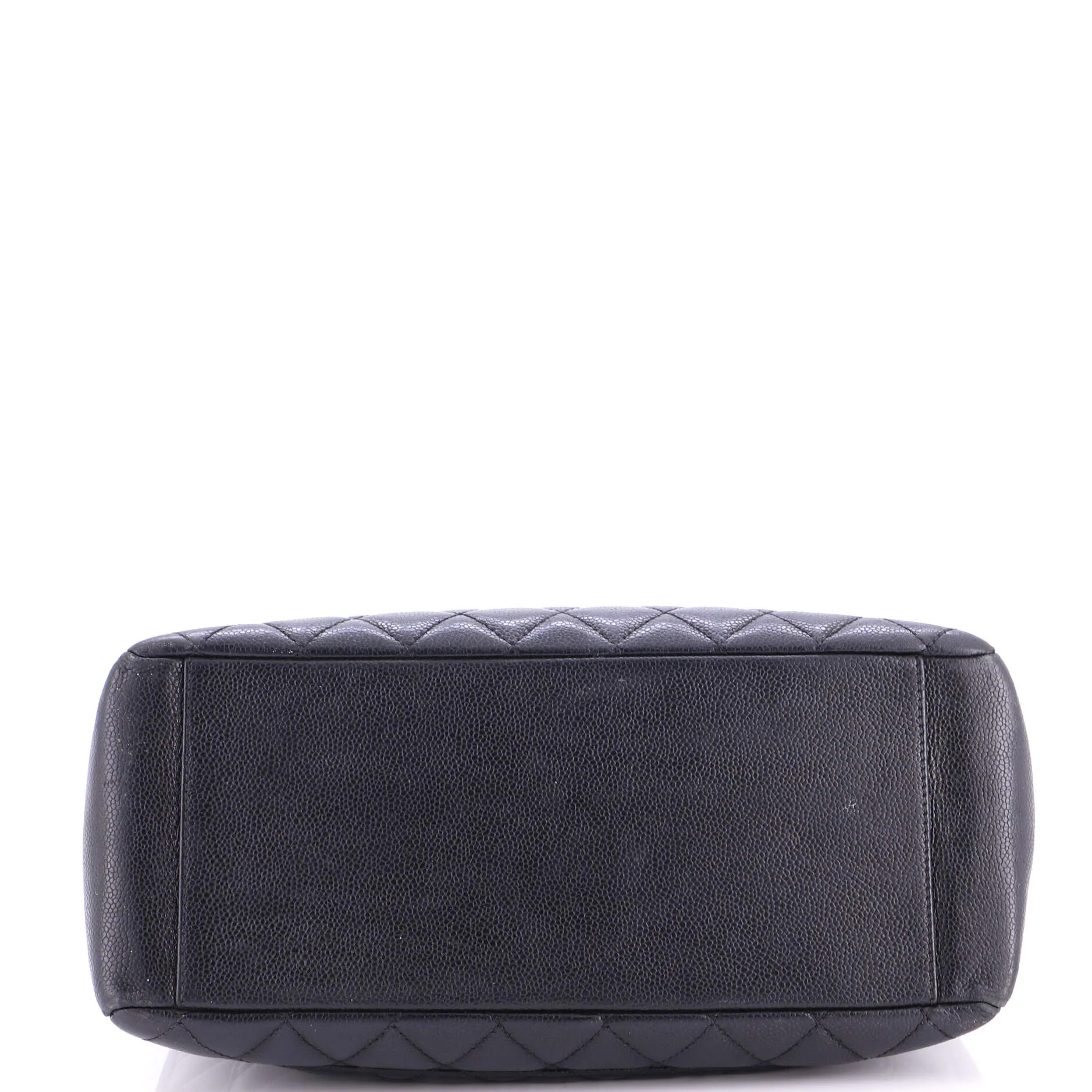 Grand Shopping Tote Quilted Caviar - Image 4