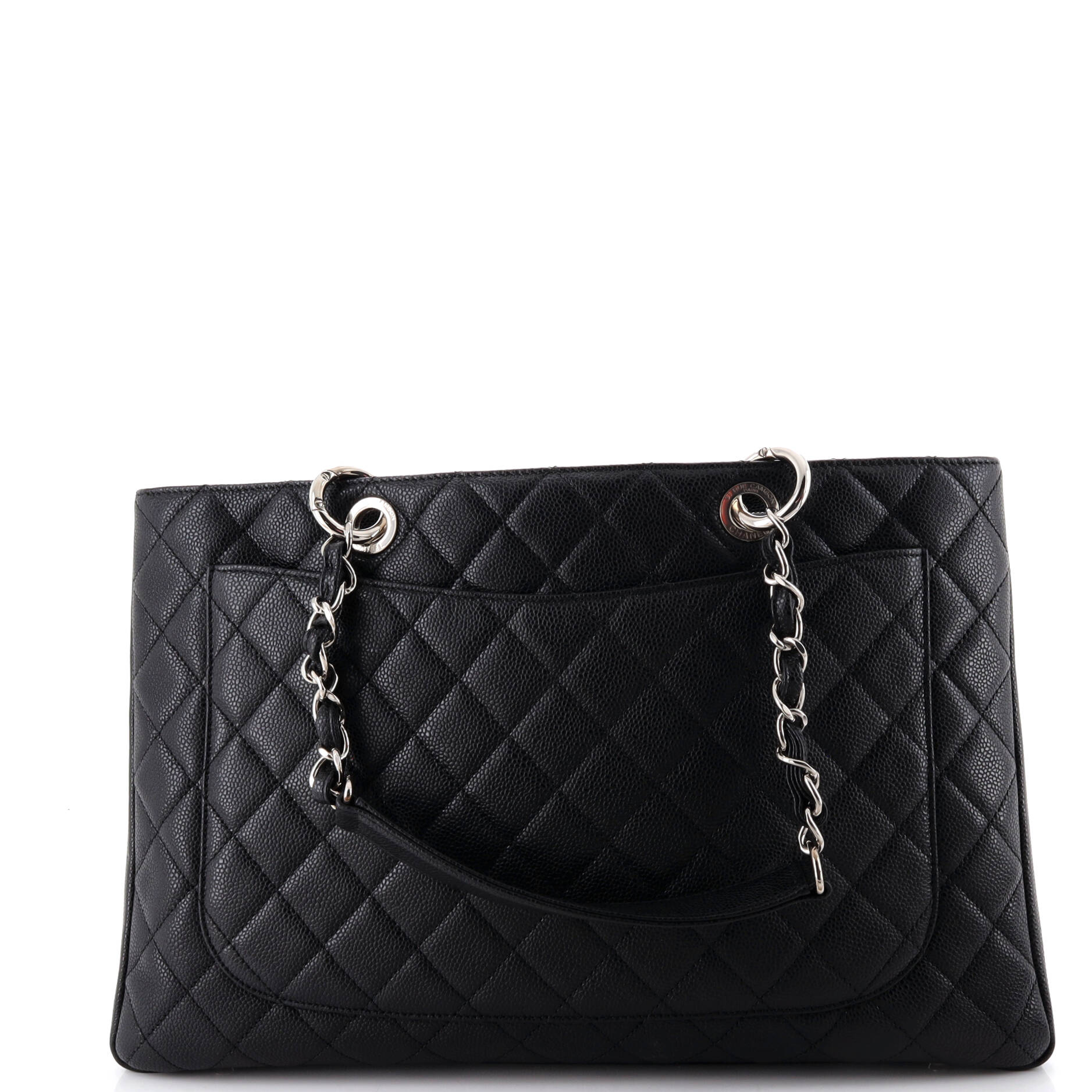 Grand Shopping Tote Quilted Caviar XL - Image 3