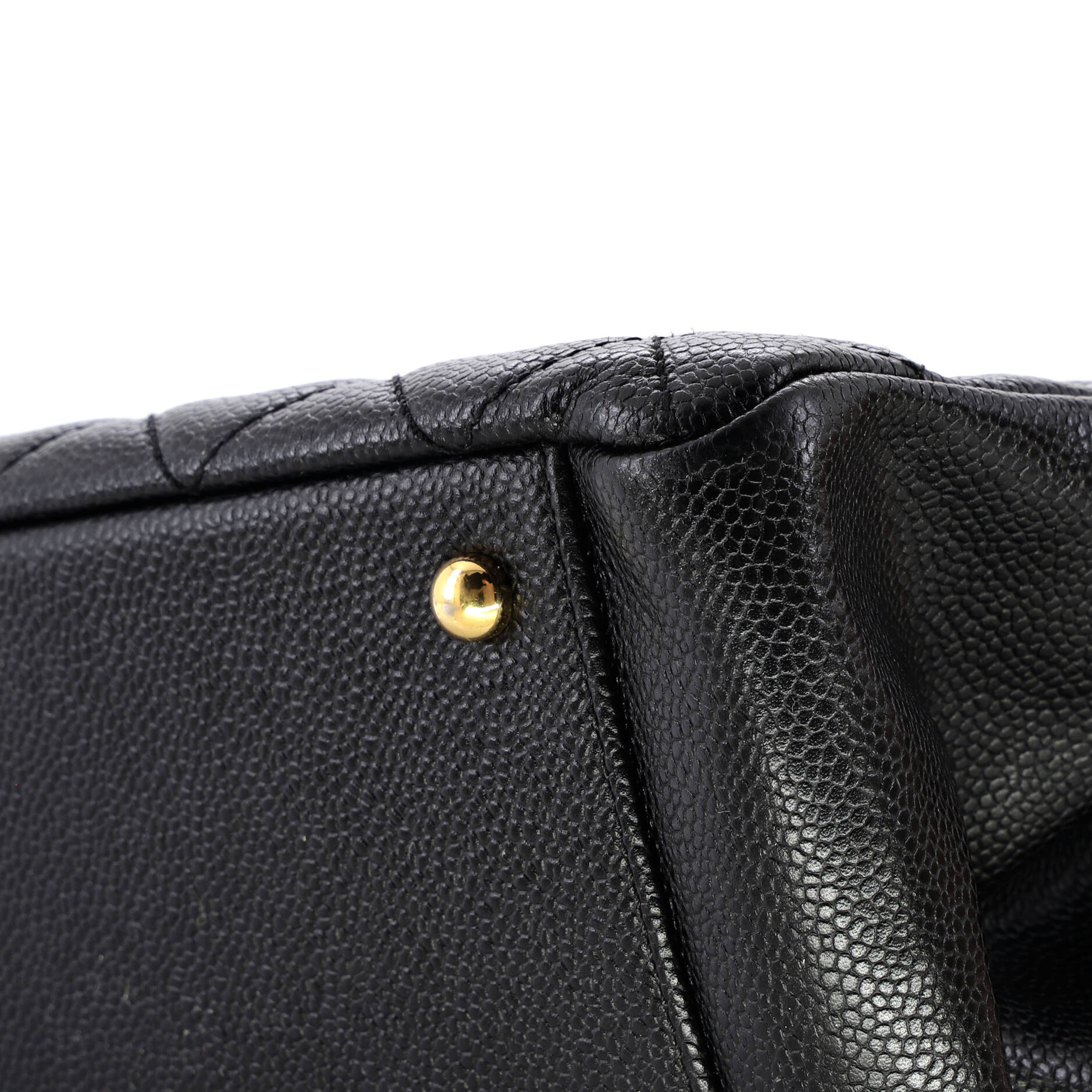 Grand Shopping Tote Quilted Caviar XXL - Image 6